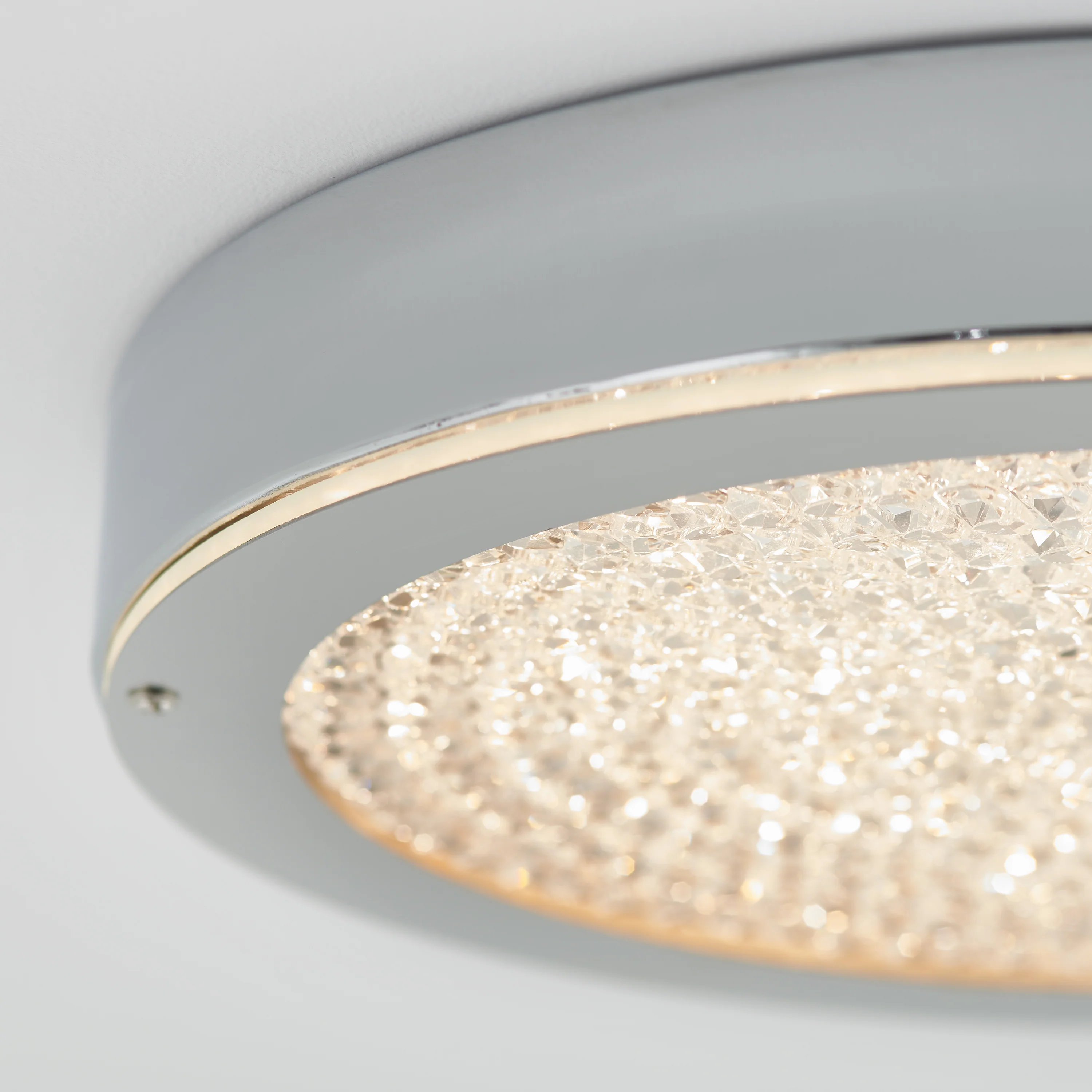 Glitter 14 in. (34 cm) LED Flush Mount Ceiling Light - Image 4