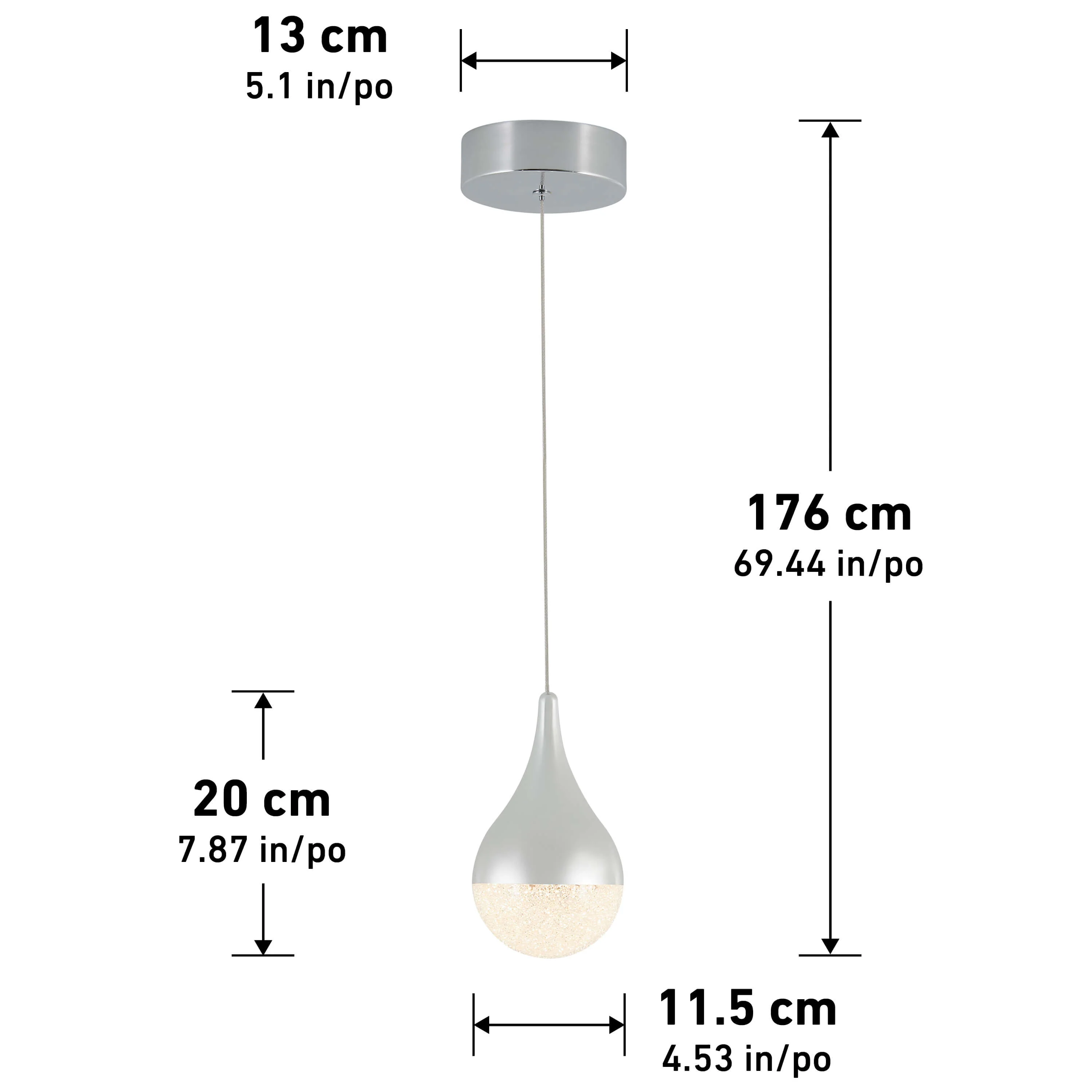 Glitzer LED pendant light - Image 7
