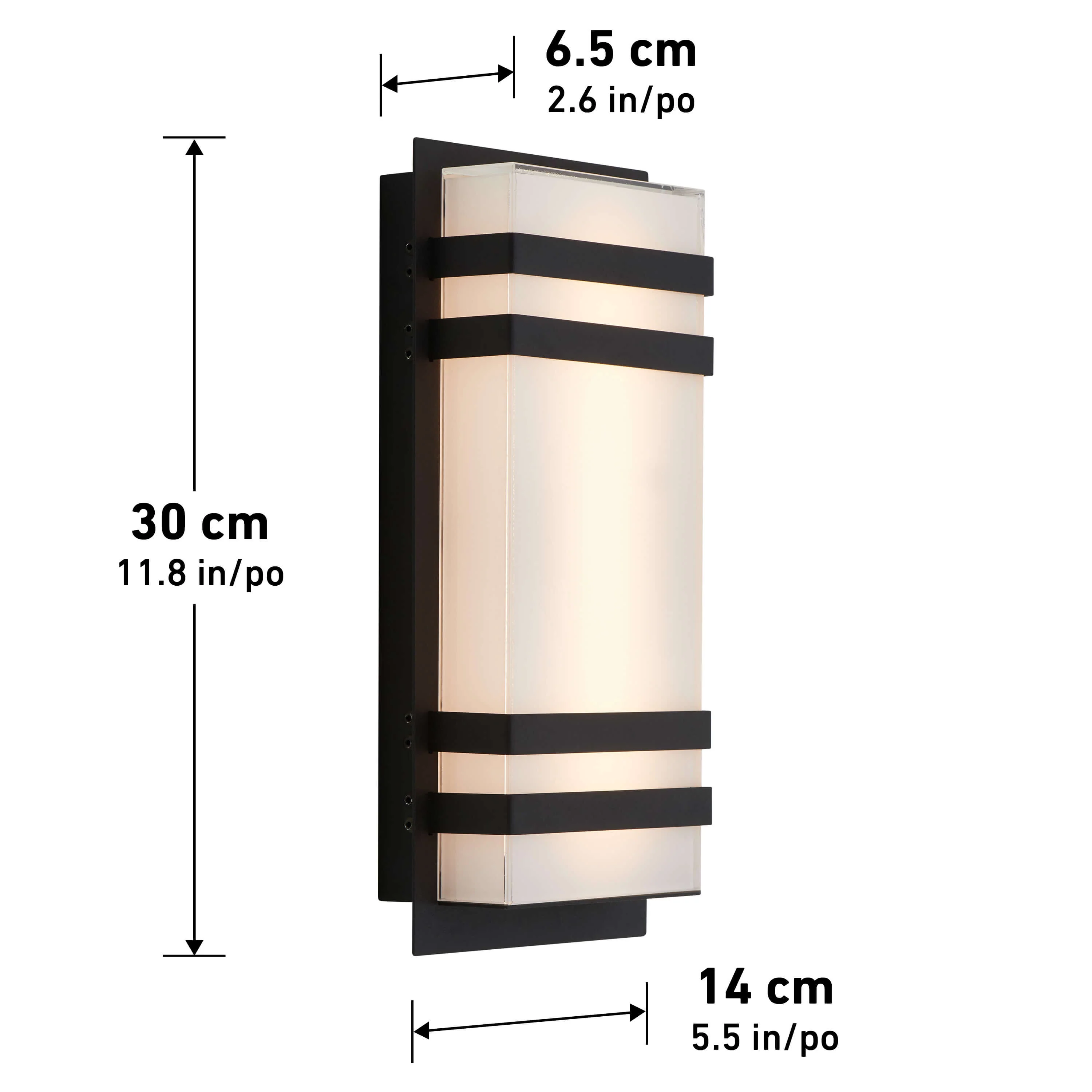 Glowbox 3 indoor-outdoor LED wall light - Image 7