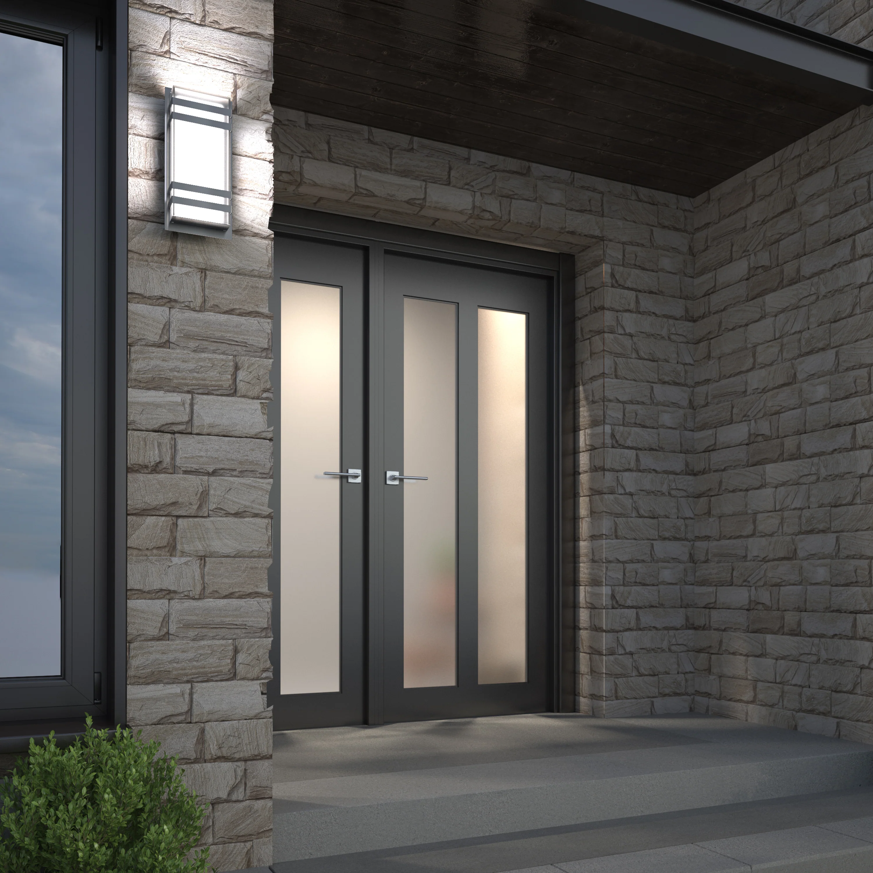 Glowbox 3 indoor-outdoor LED wall light - Image 9