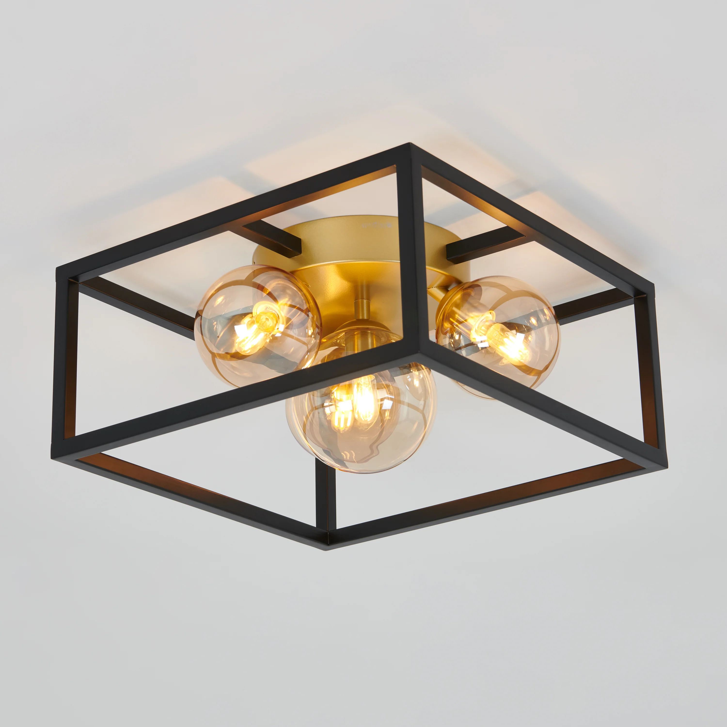 Griffintown 3-light 14 in. (36 cm) Modern LED Flush Mount Ceiling Light
