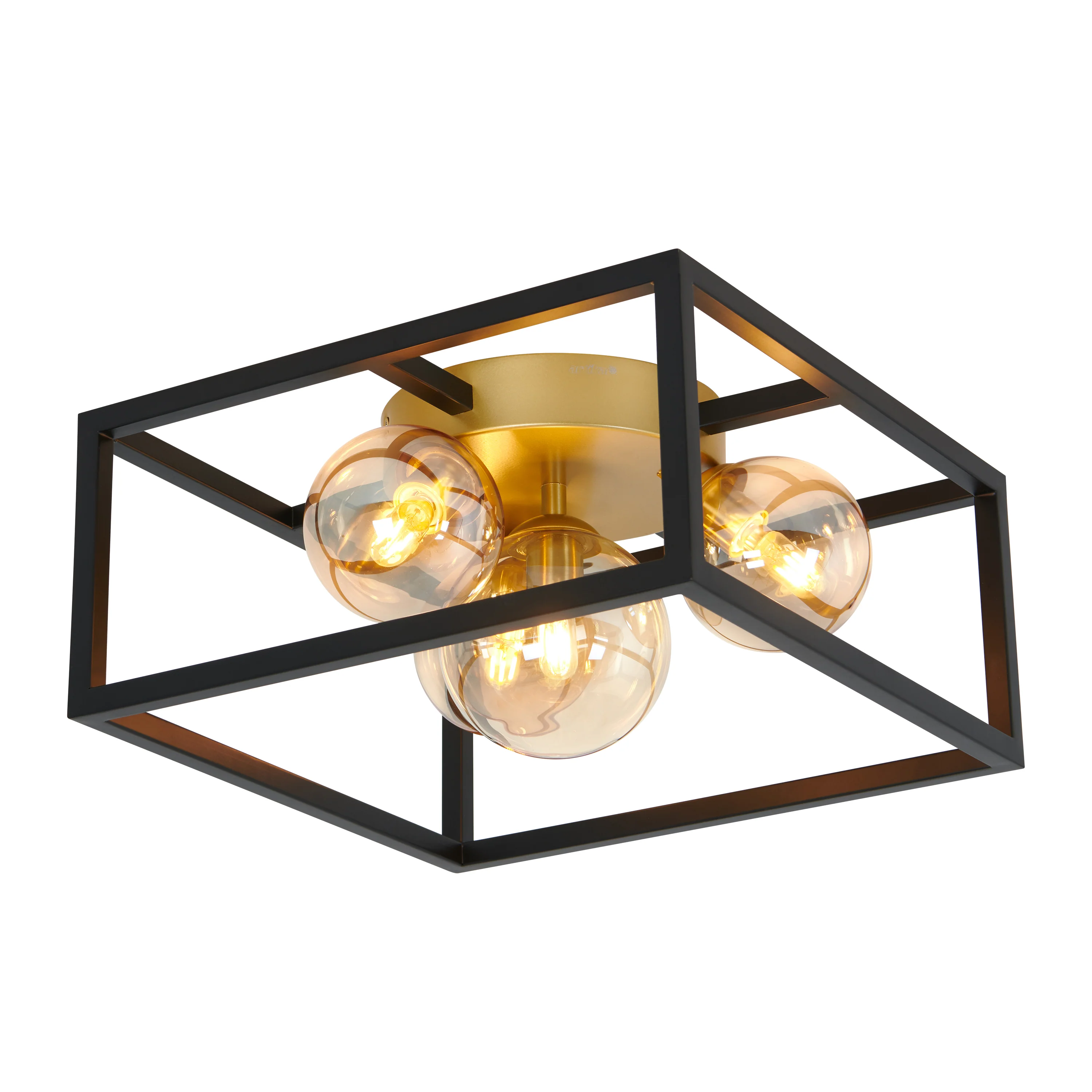 Griffintown 3-light 14 in. (36 cm) Modern LED Flush Mount Ceiling Light - Image 8