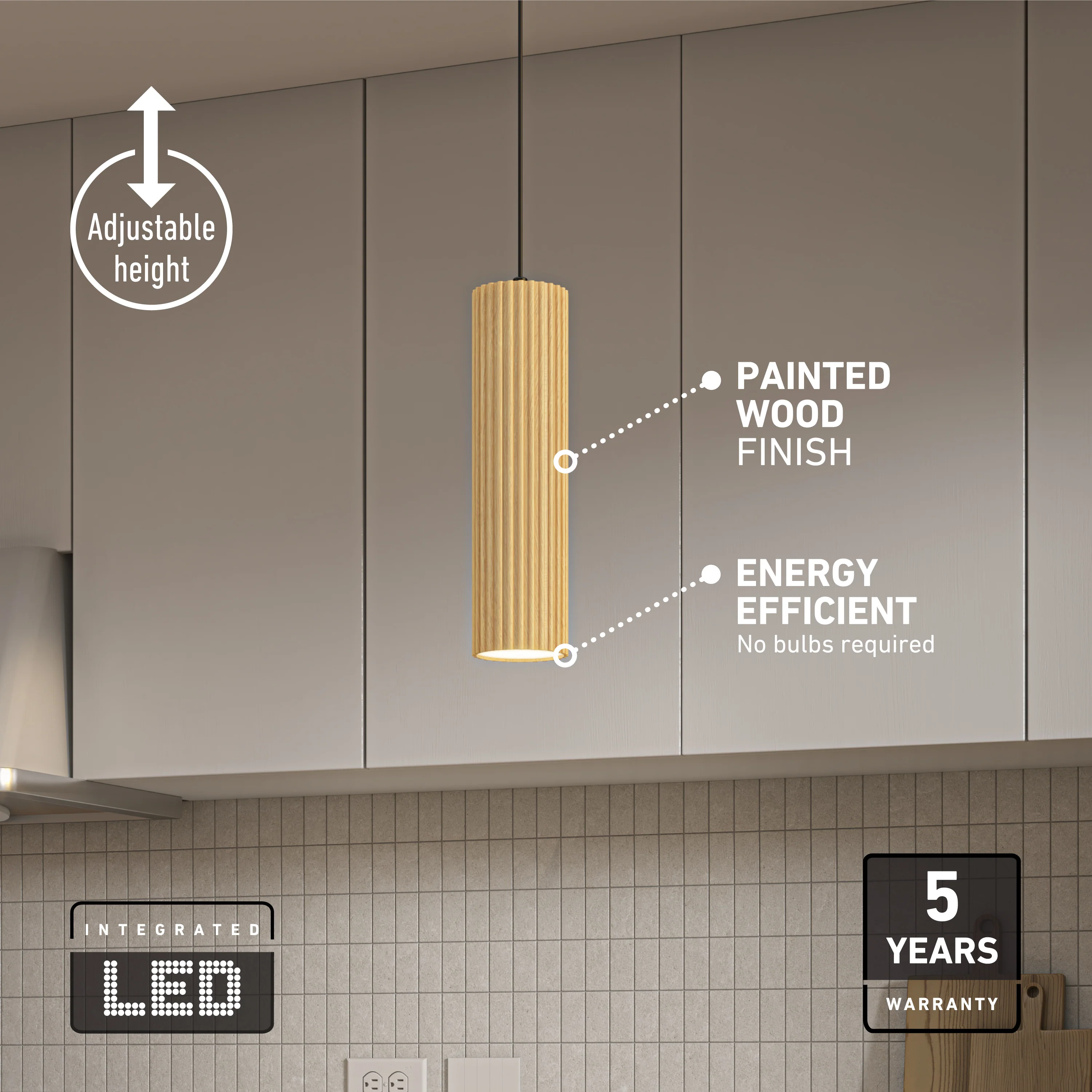 Groove LED modern pendant light 3 CCT - Image 21