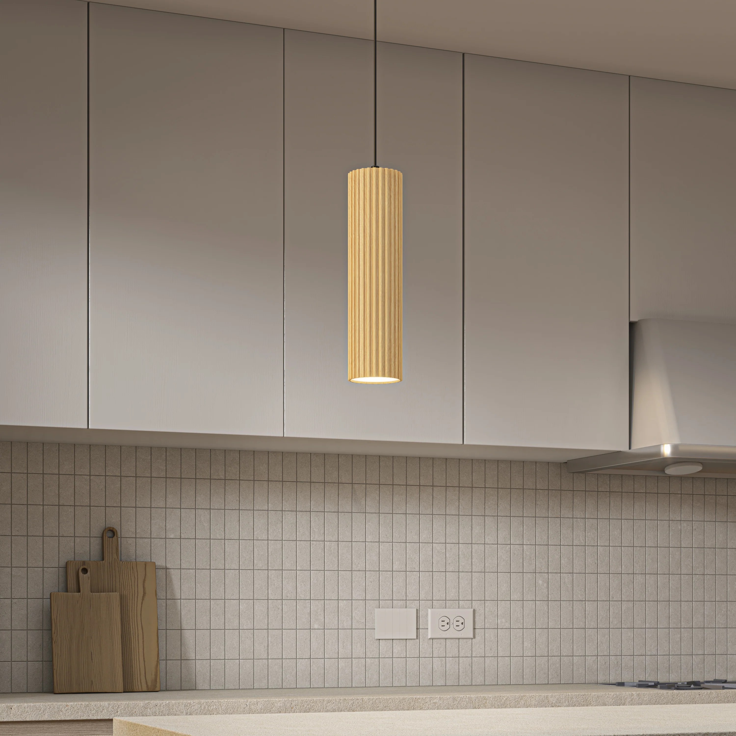 Groove LED modern pendant light 3 CCT - Image 25