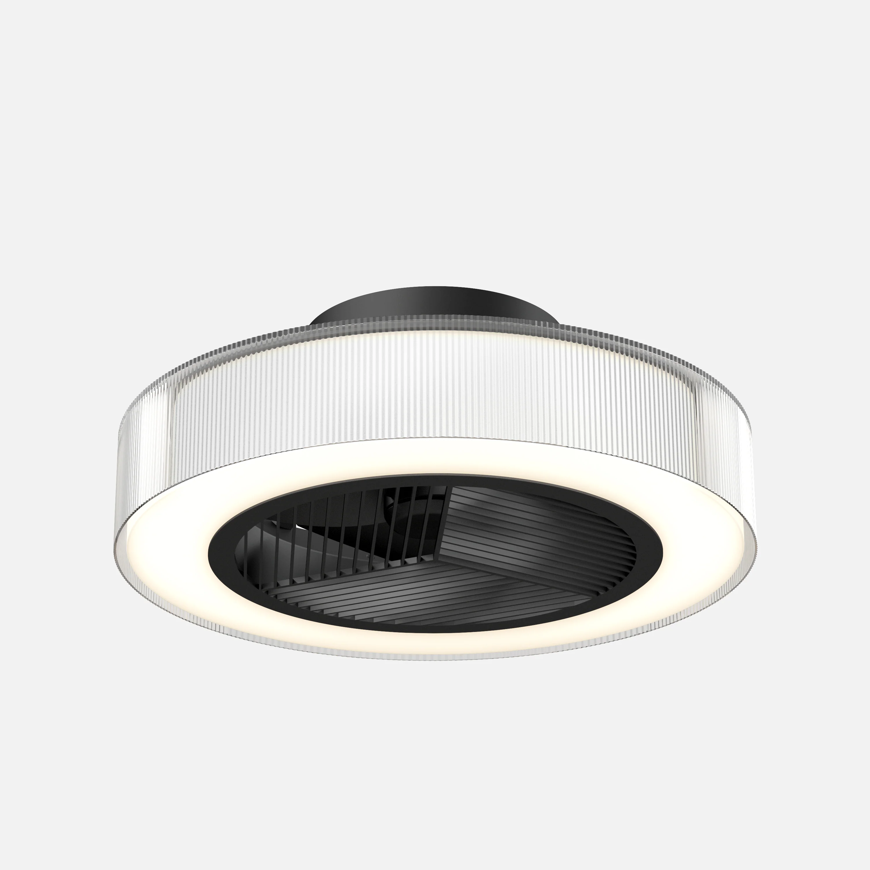 Groove 20 in. (51 cm) LED modern fandelier ceiling fan with light - includes remote - Image 13