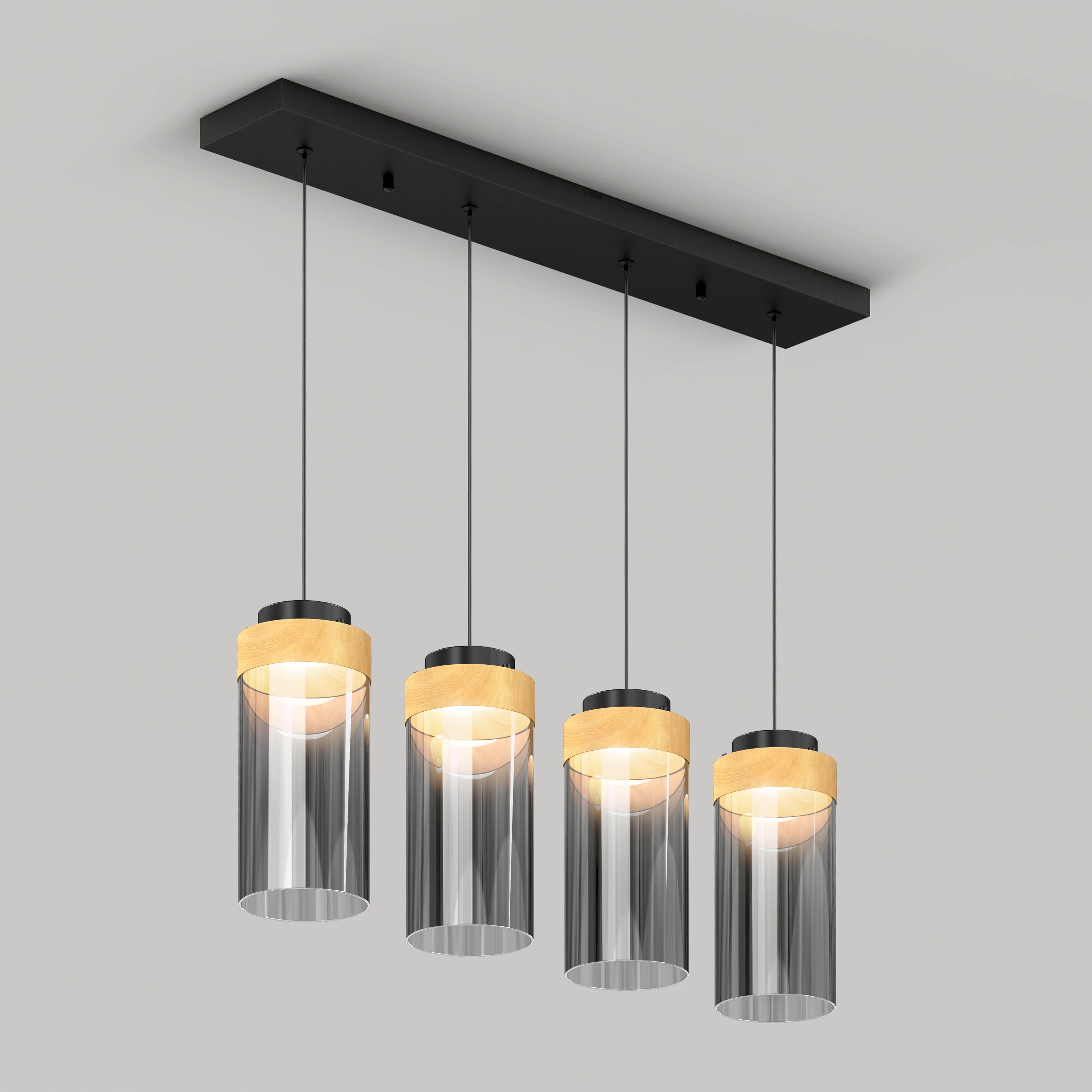 Hanson 4-light LED pendant 5 CCT - Image 4