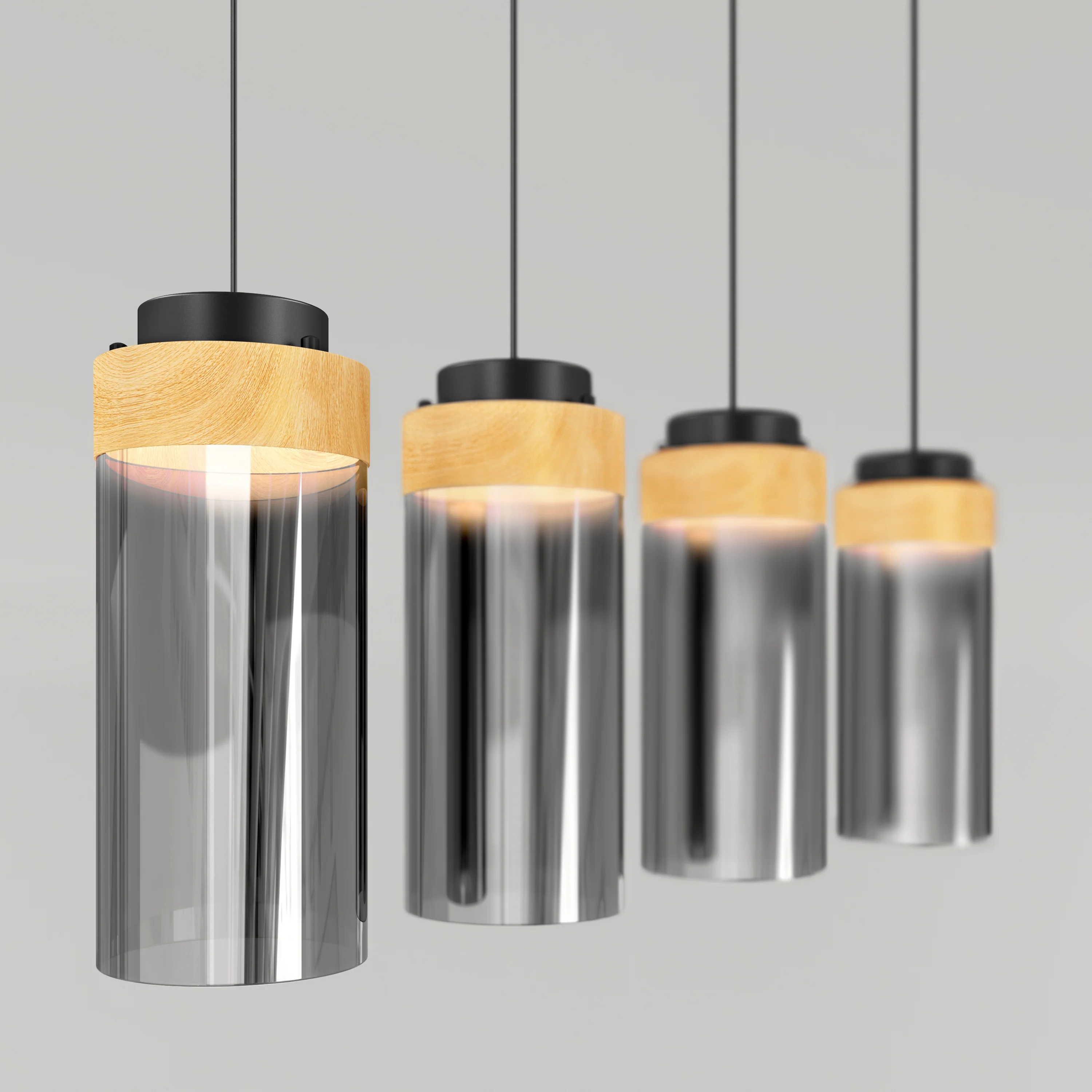 Hanson 4-light LED pendant 5 CCT - Image 6