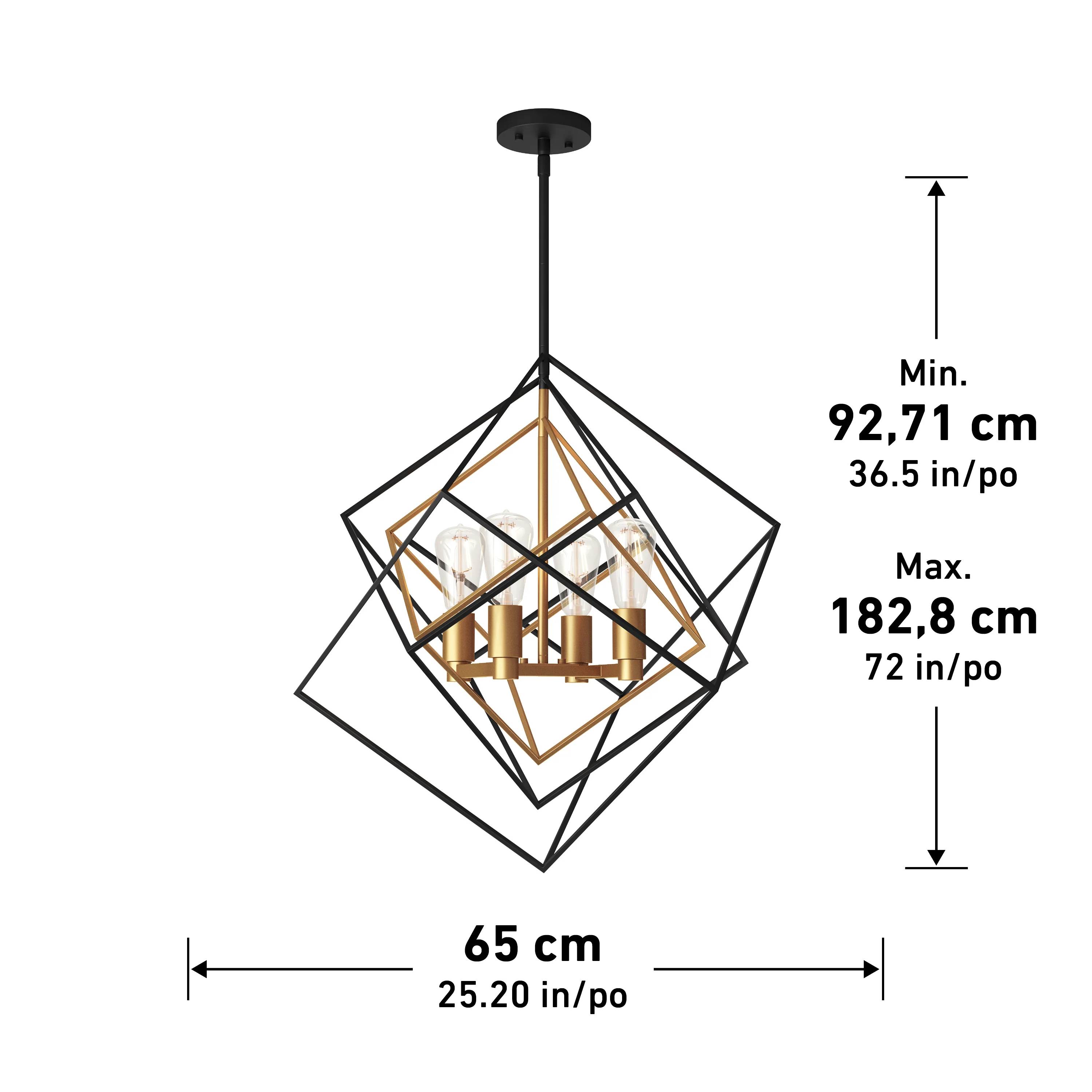 Harmonium modern mid-century pendant light - Image 11