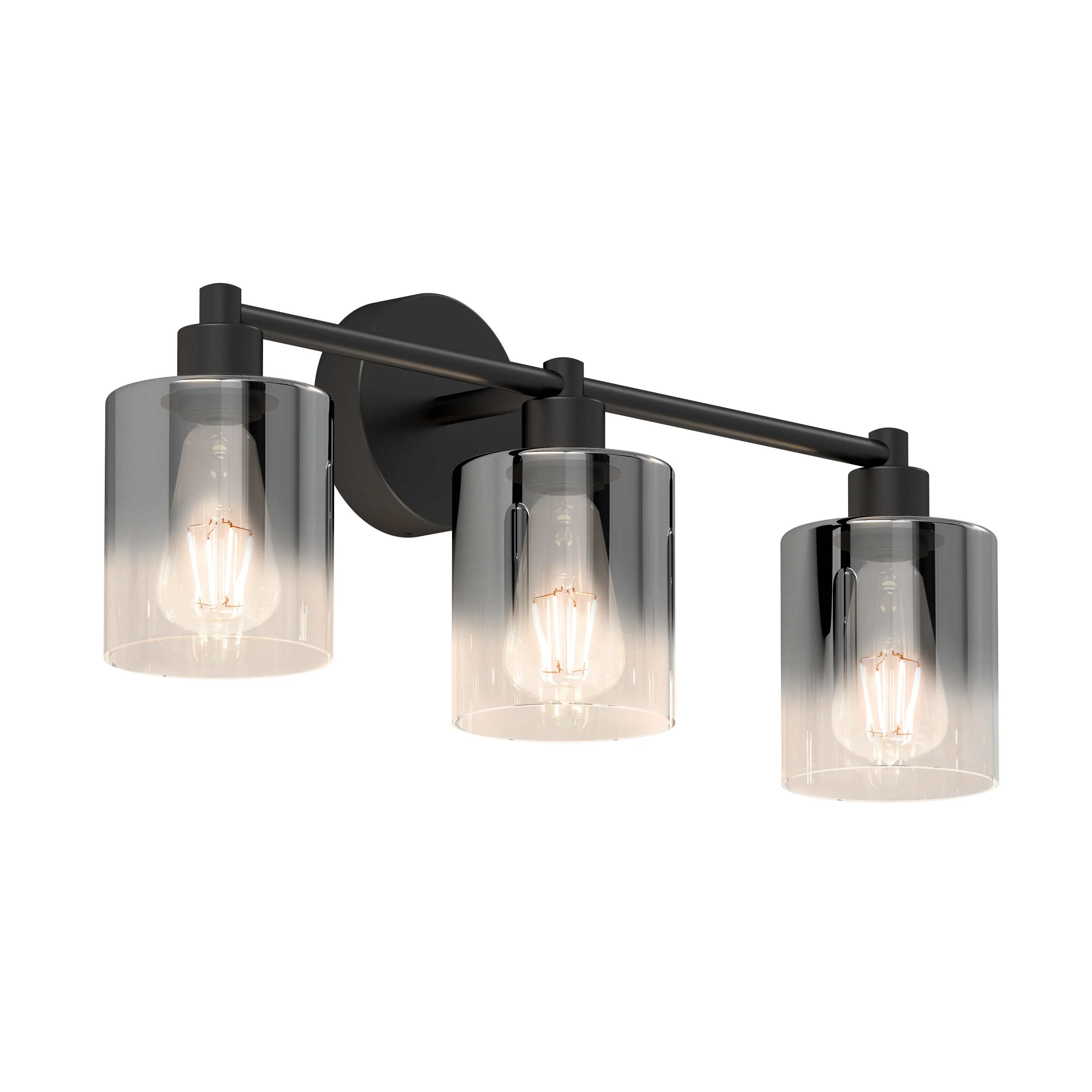 Haze 25-in (64 cm) 3-Light Modern LED Vanity Light for Bathroom - Image 11