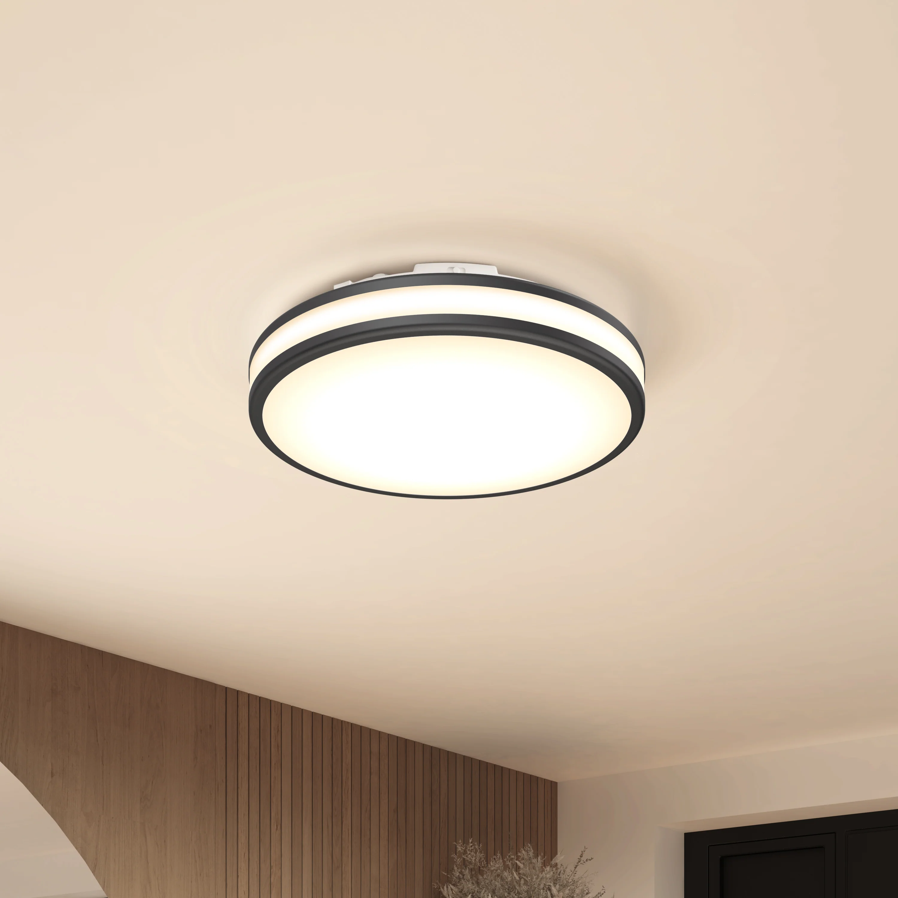 Hemisphere 15 in. LED flush mount light | Artika - Image 12