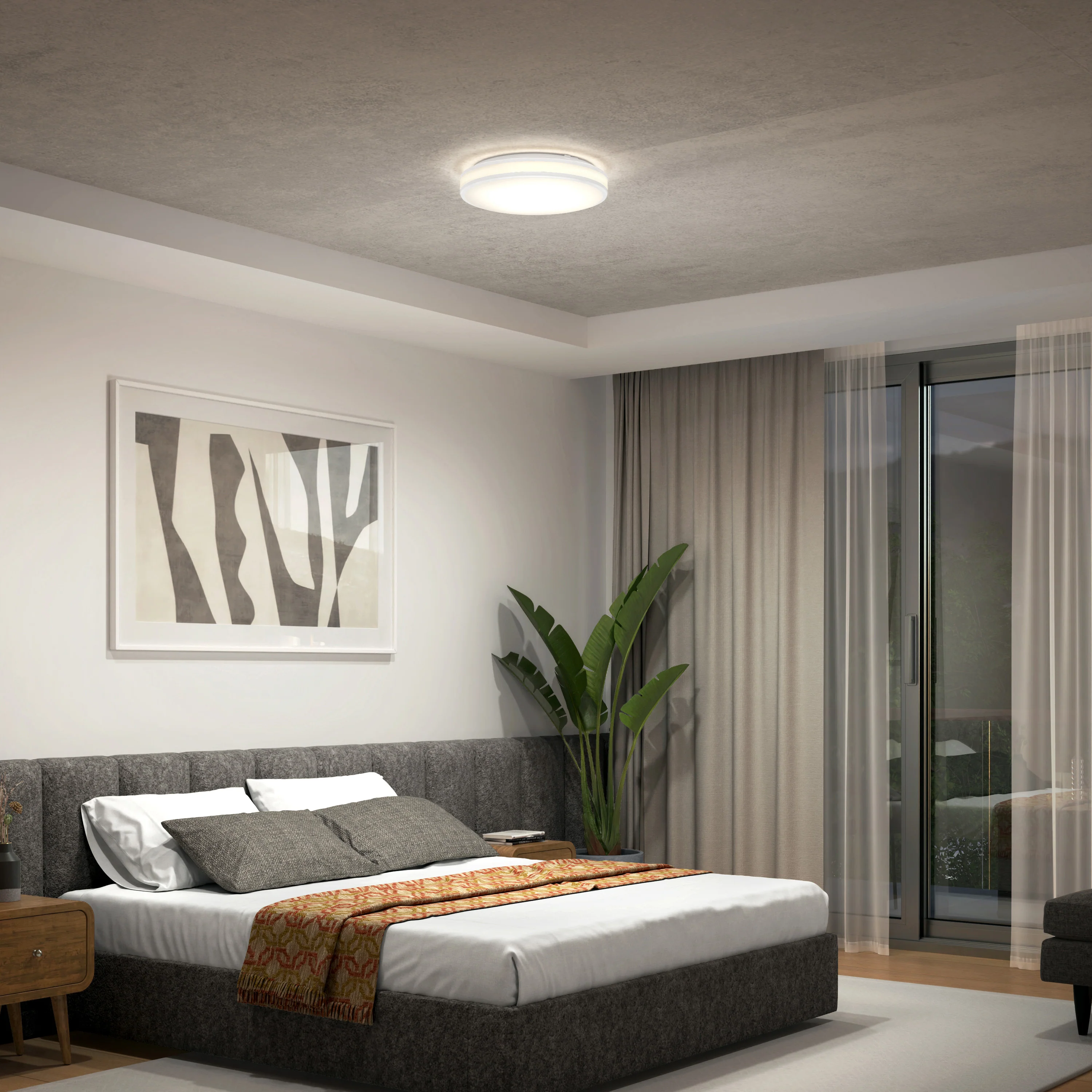 Hemisphere 15 in. LED flush mount light | Artika - Image 18