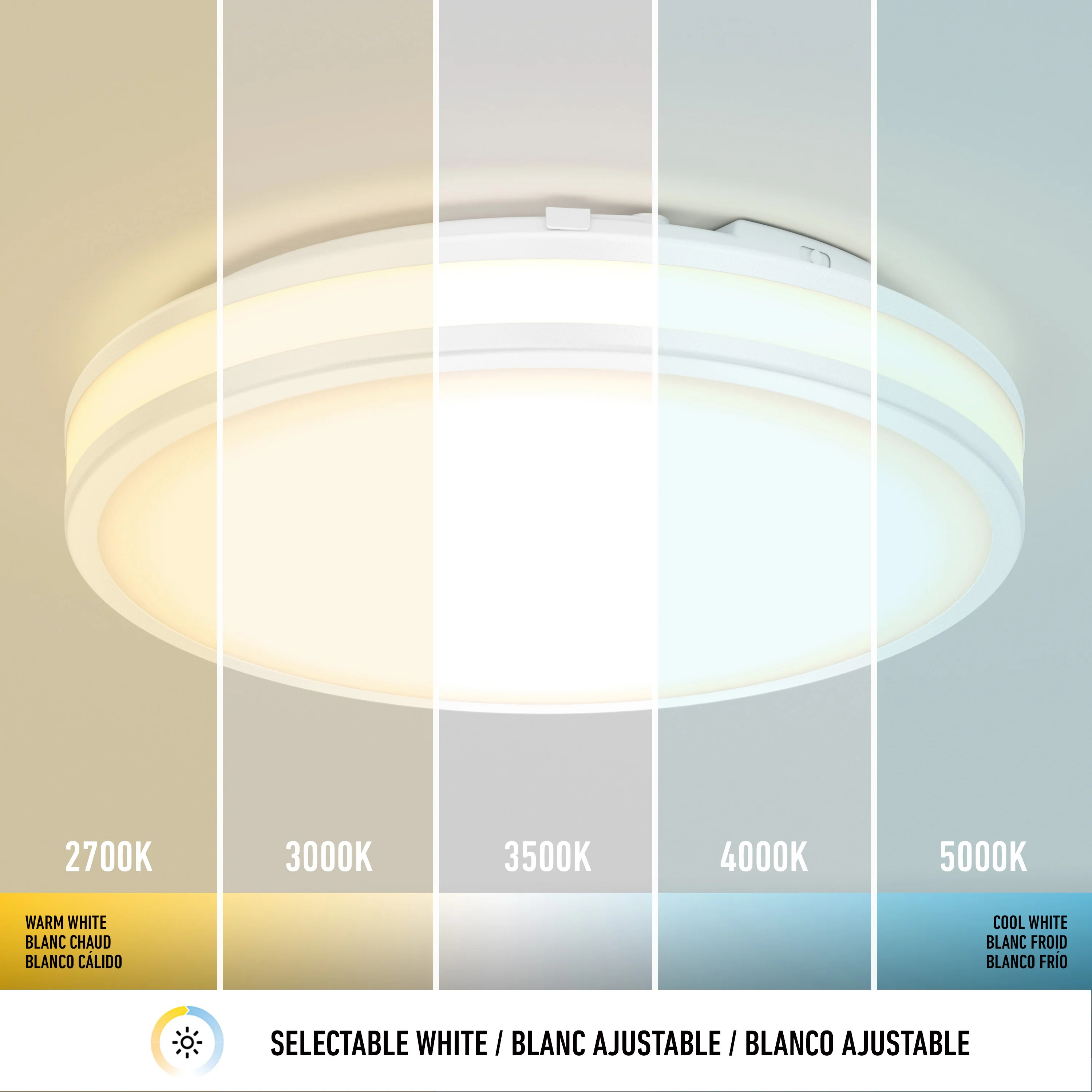 Hemisphere 15 in. LED flush mount light | Artika - Image 26