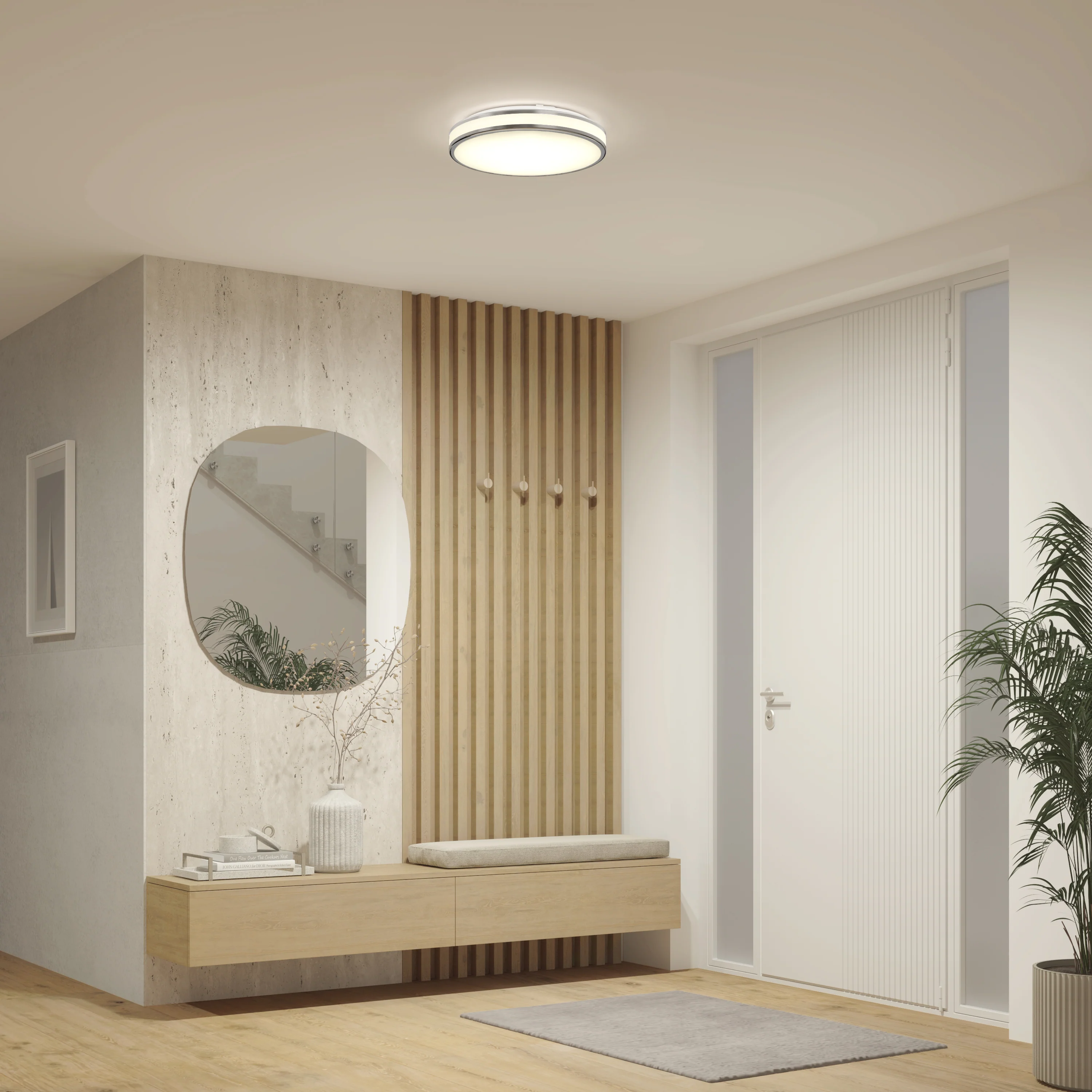 Hemisphere 15 in. LED flush mount light | Artika - Image 38