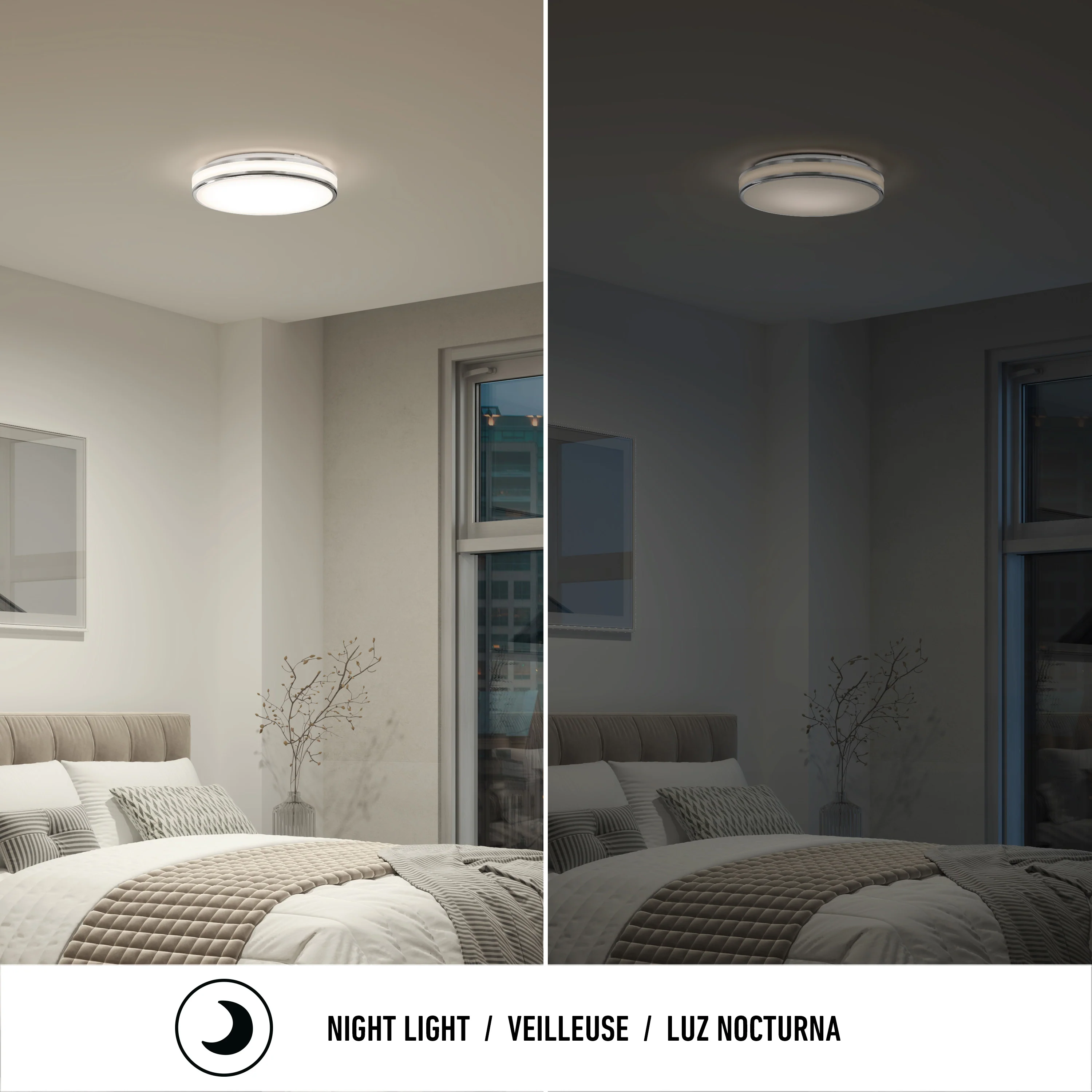 Hemisphere 15 in. LED flush mount light | Artika - Image 44