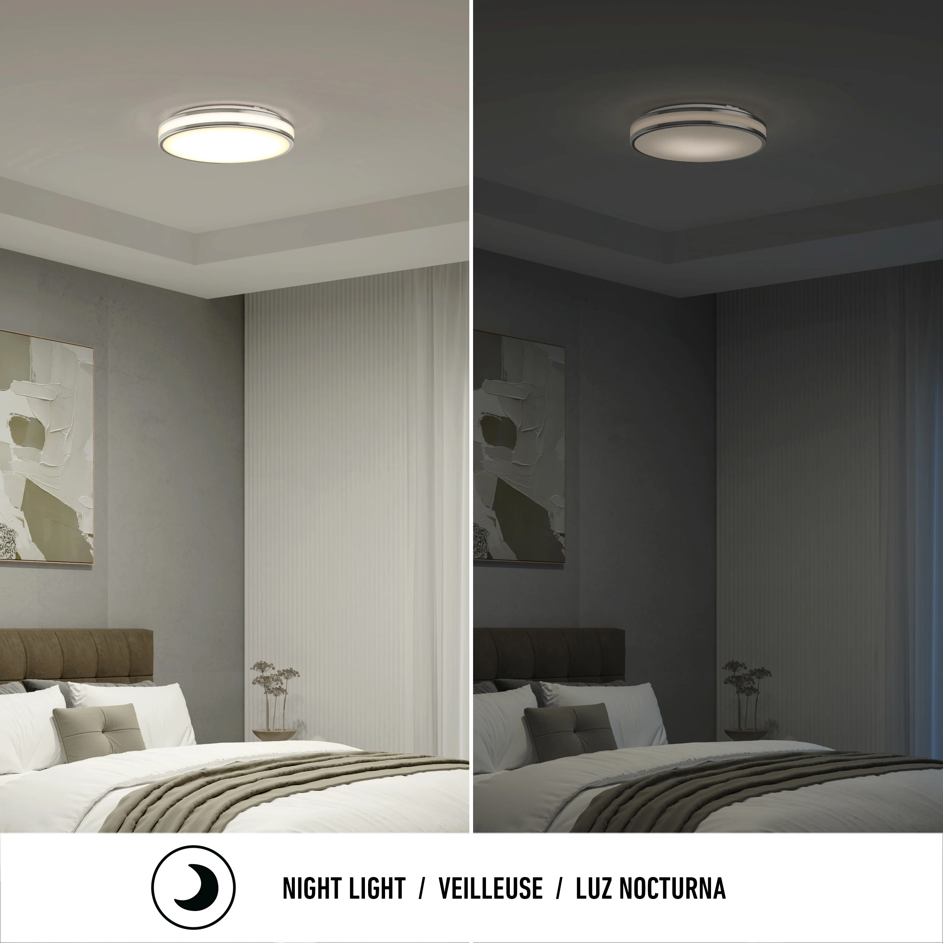 Hemisphere 15 in. LED flush mount light | Artika - Image 59