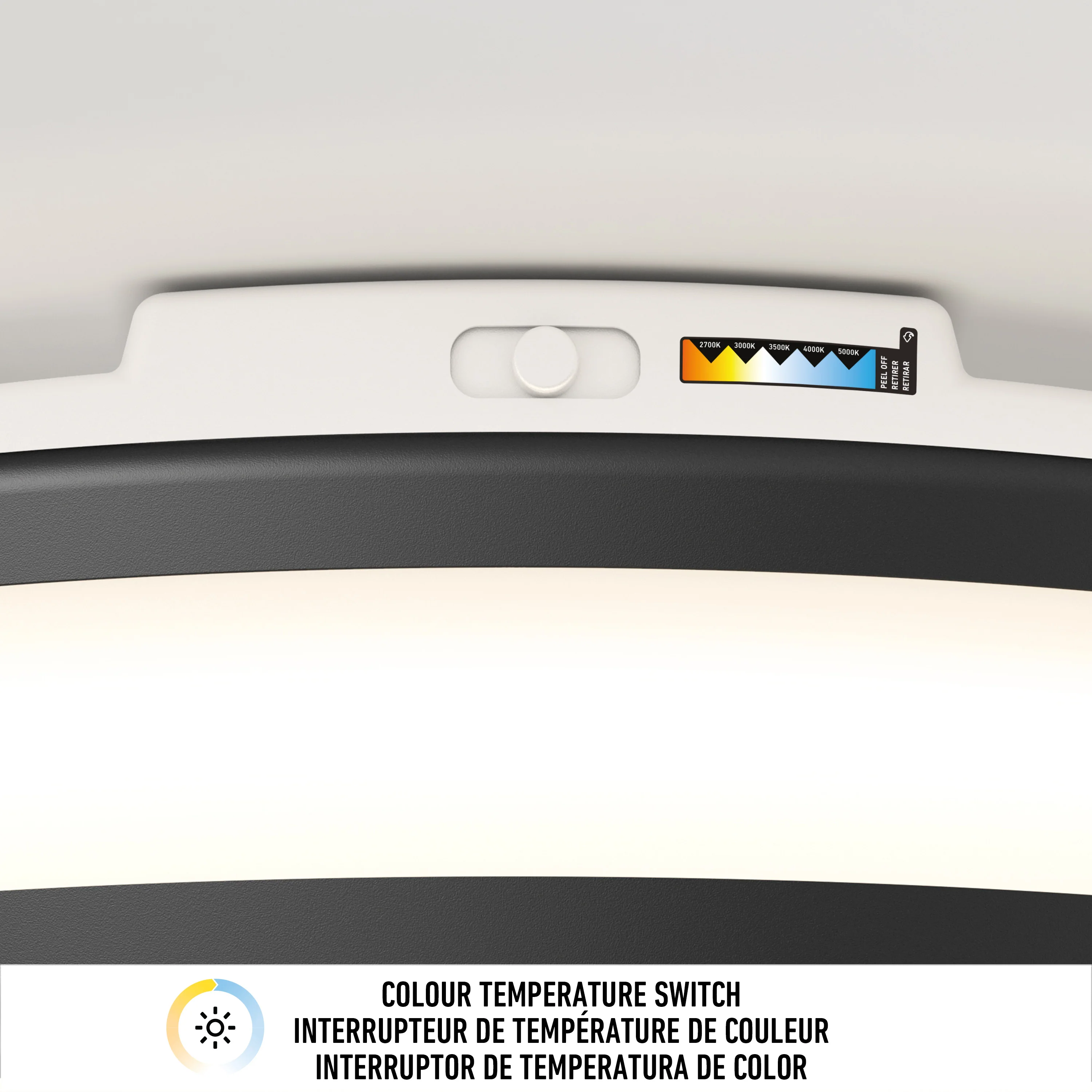 Hemisphere 15 in. LED flush mount light | Artika - Image 6