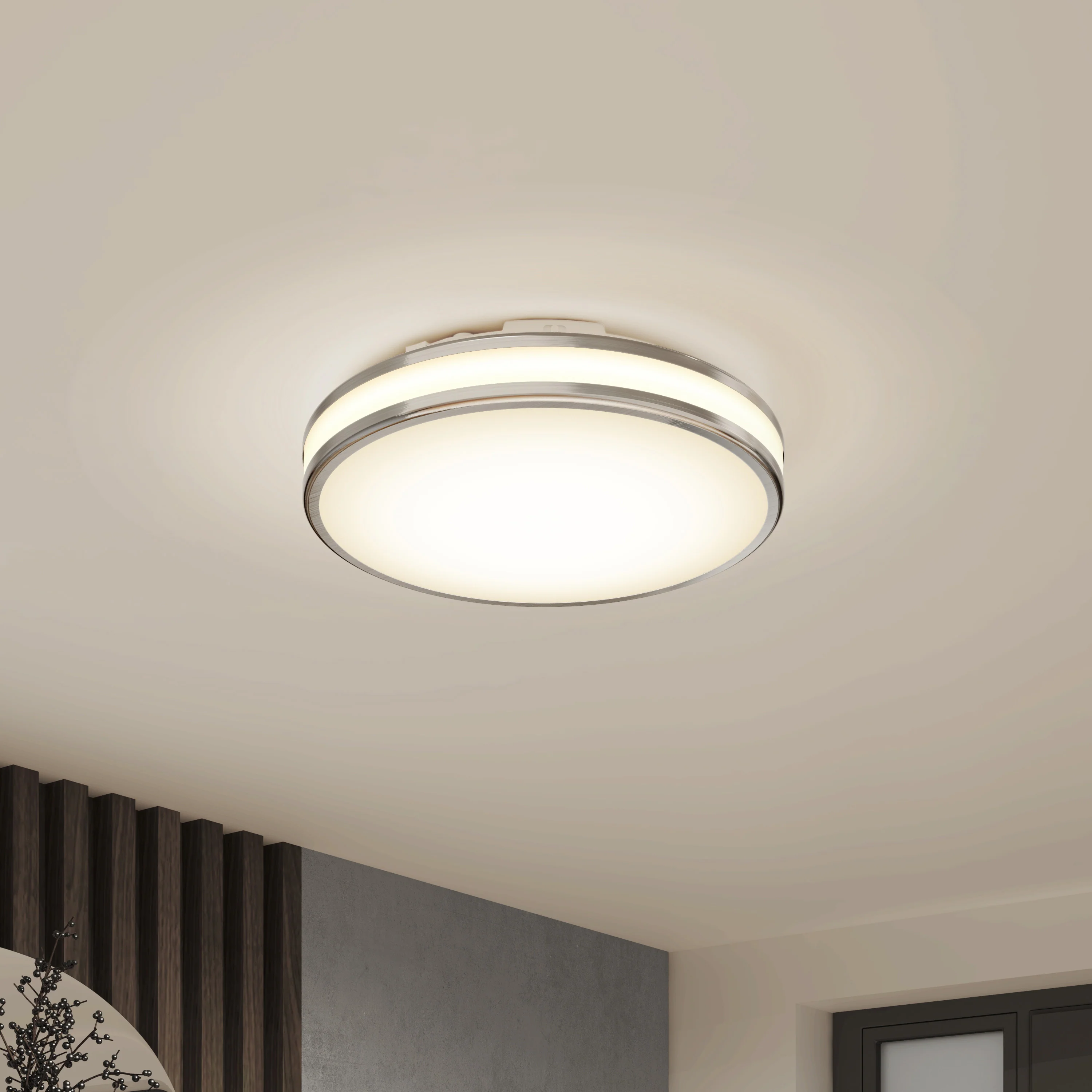 Hemisphere 15 in. LED flush mount light | Artika - Image 63