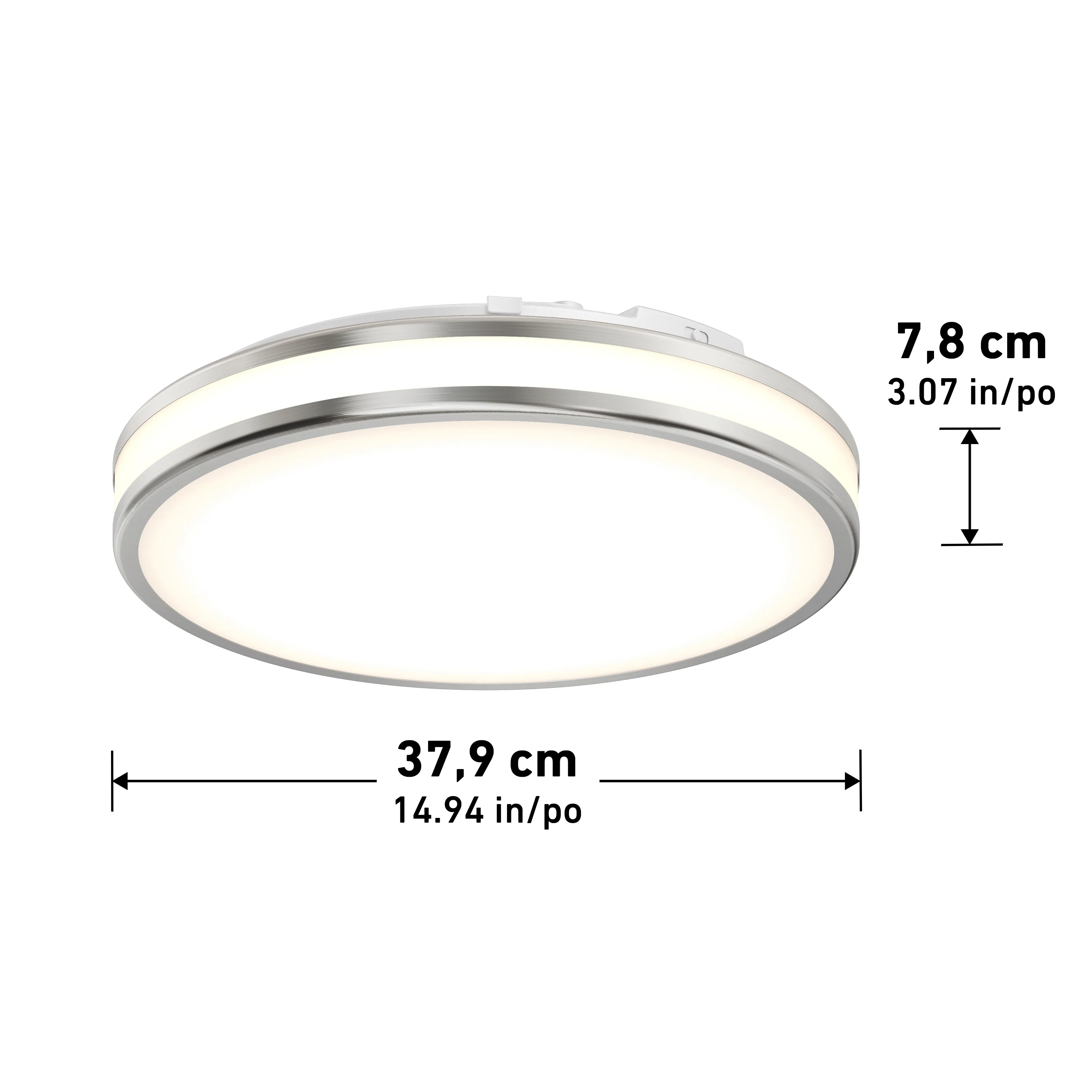 Hemisphere 15 in. LED flush mount light | Artika - Image 66