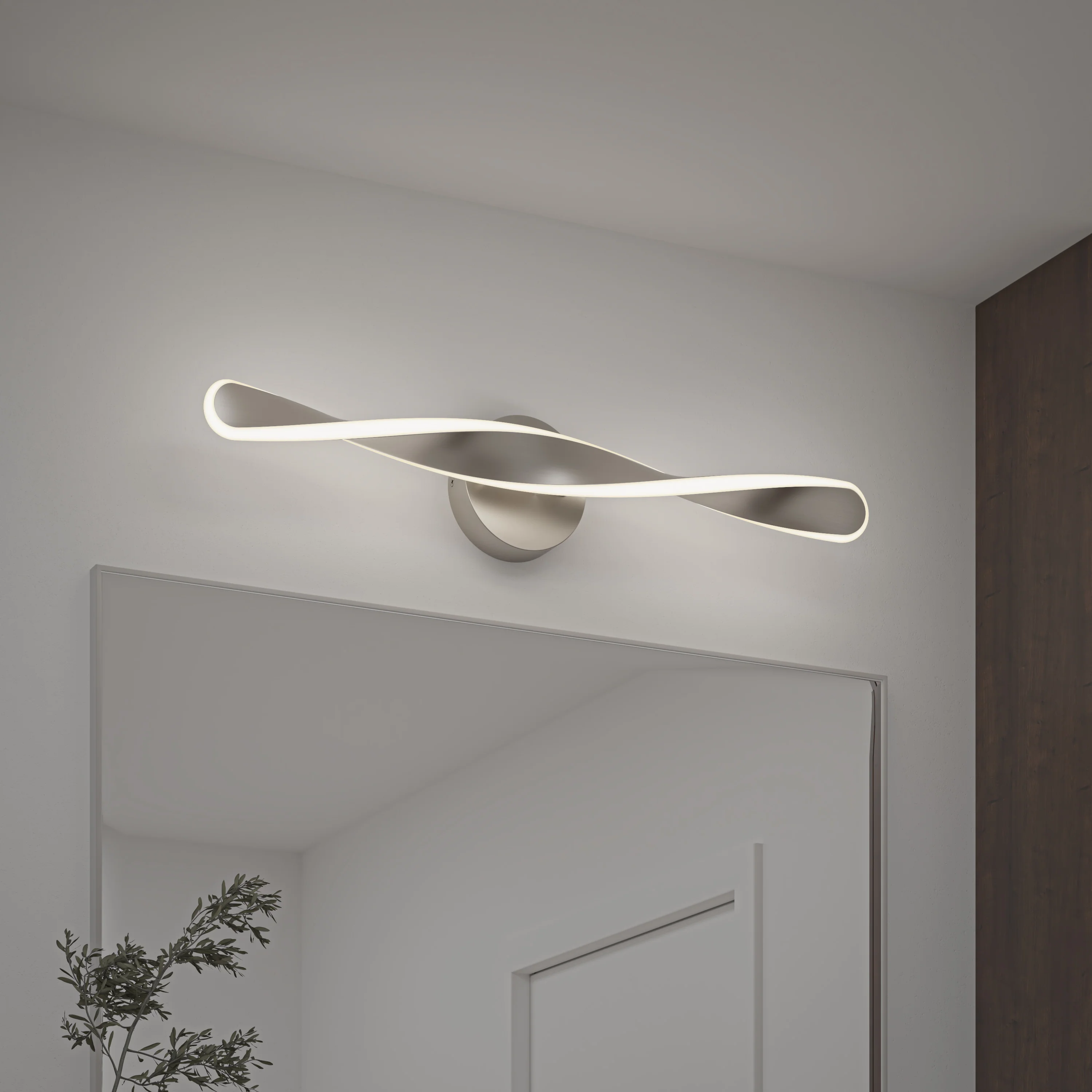 Finley 28-in (70 cm) Integrated LED 3-CCT Vanity Light Bar for Bathroom - Image 27