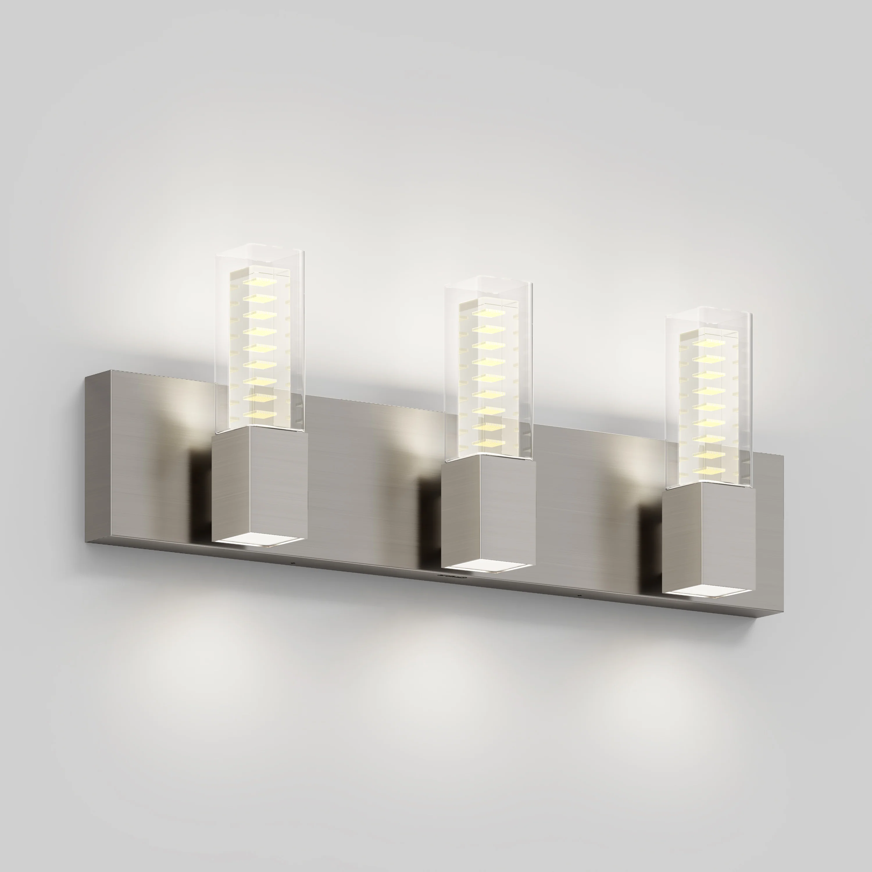 Hologram 24-in (61 cm) 3-Light Modern LED 5-CCT Vanity Light for Bathroom - Image 19