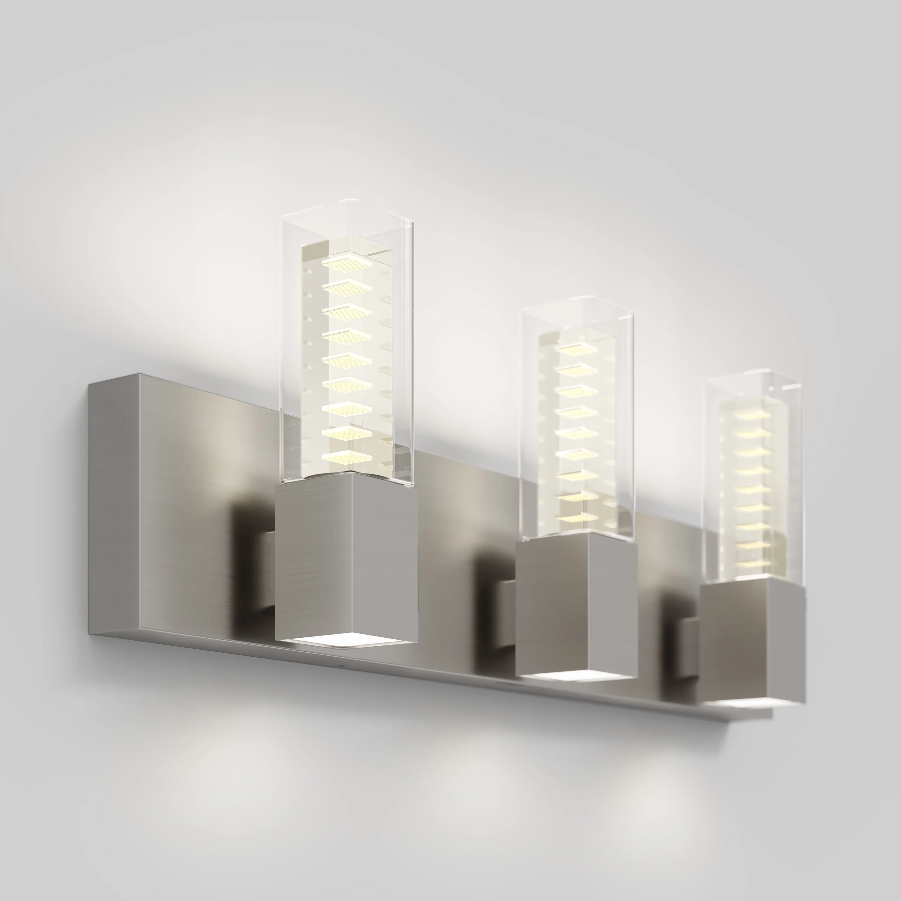 Hologram 24-in (61 cm) 3-Light Modern LED 5-CCT Vanity Light for Bathroom - Image 22
