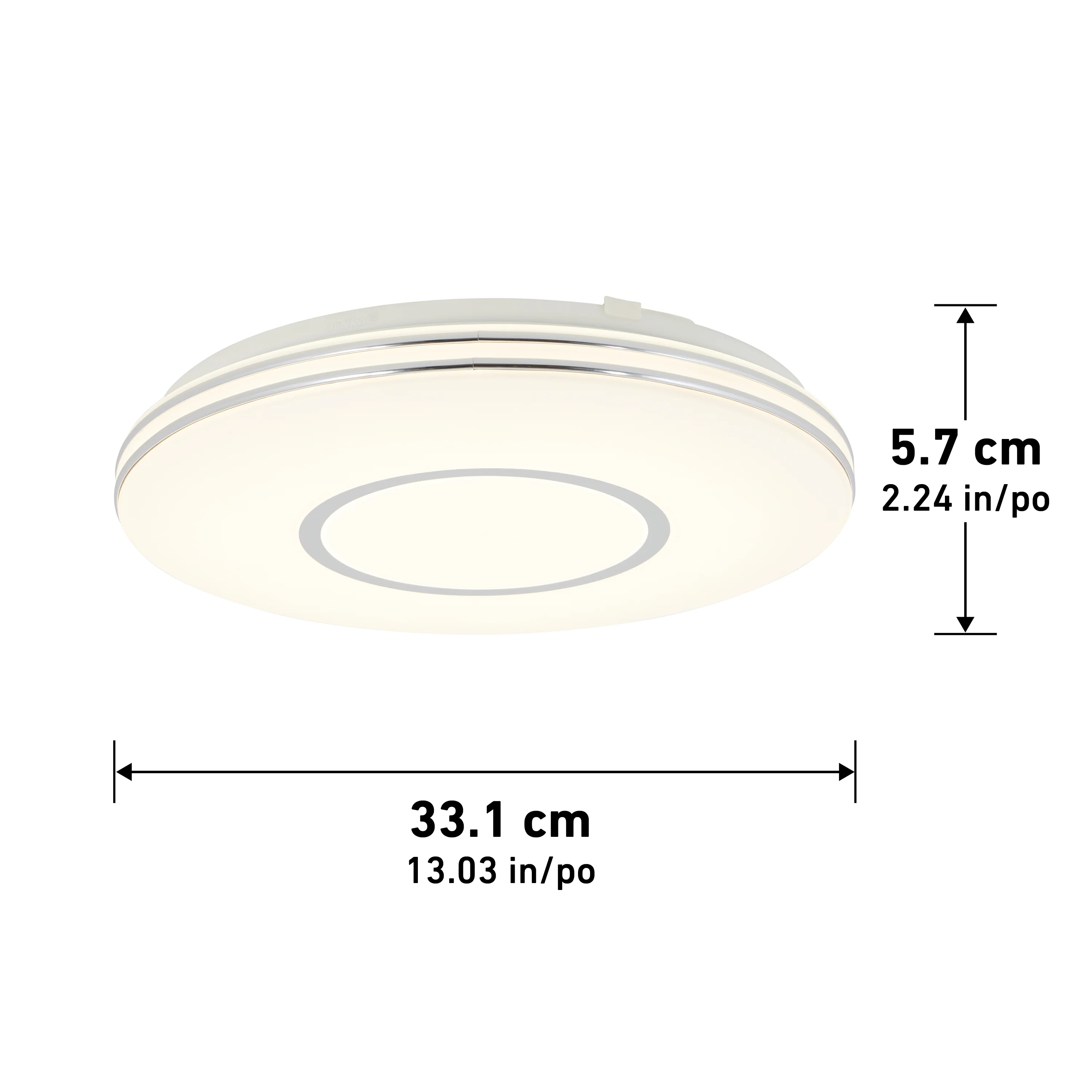 Horizon 13 in. (33 cm) LED Flush Mount Ceiling Light 3 CCT - Image 12