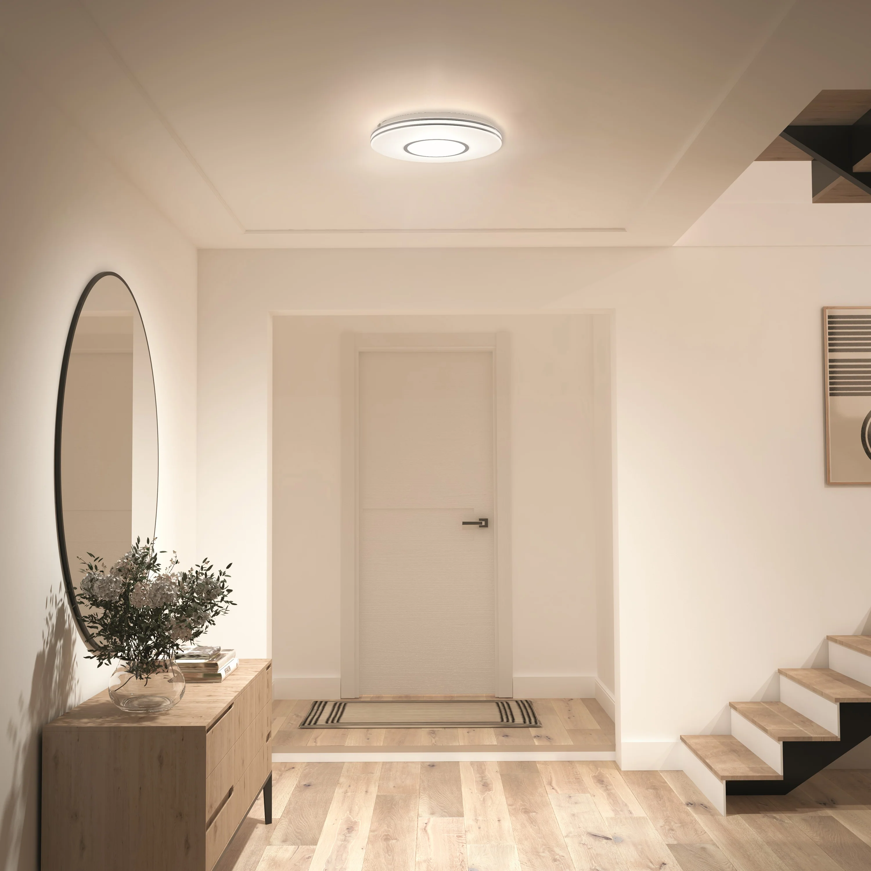 Horizon 13 in. (33 cm) LED Flush Mount Ceiling Light 3 CCT - Image 2