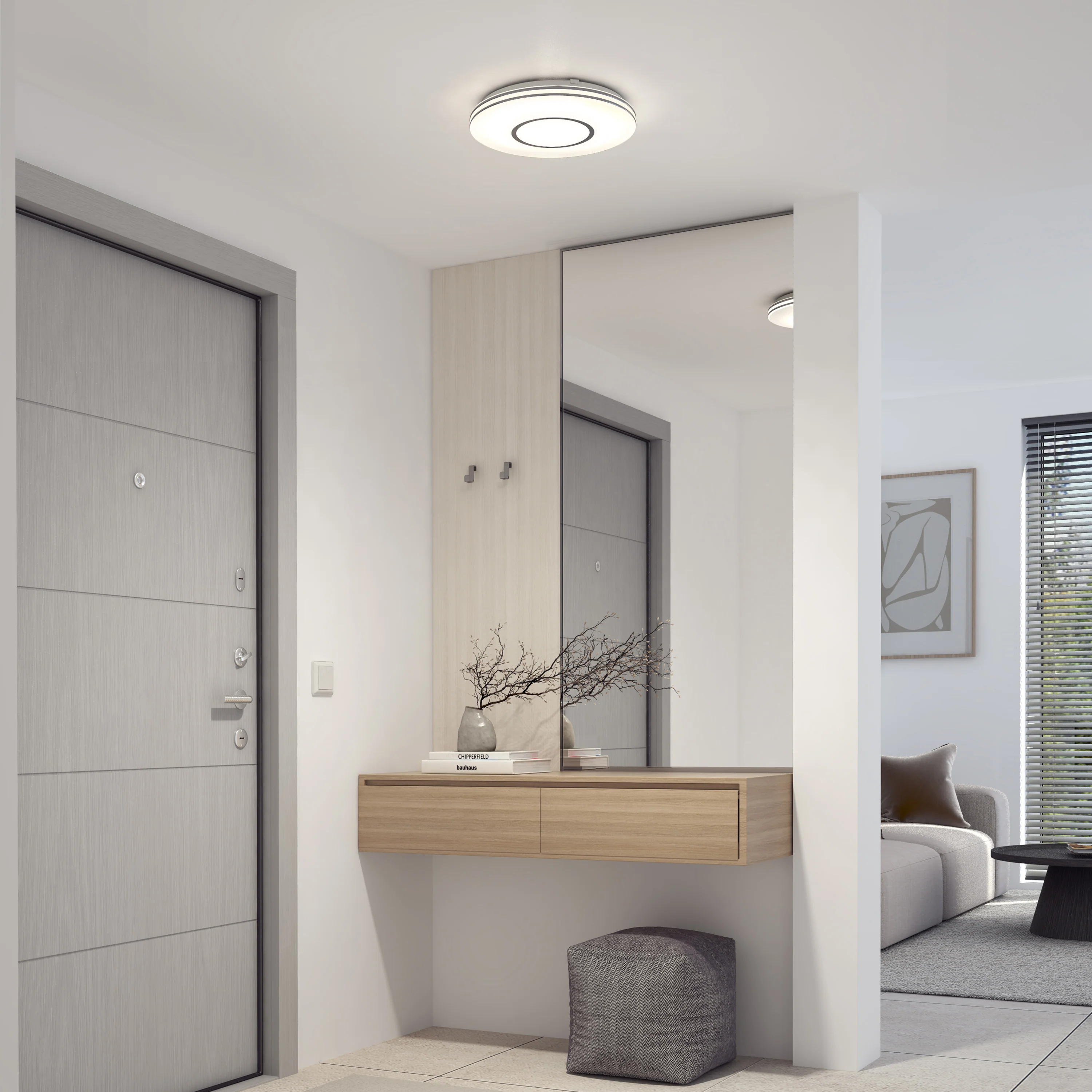 Horizon 13 in. (33 cm) LED Flush Mount Ceiling Light 3 CCT - Image 6