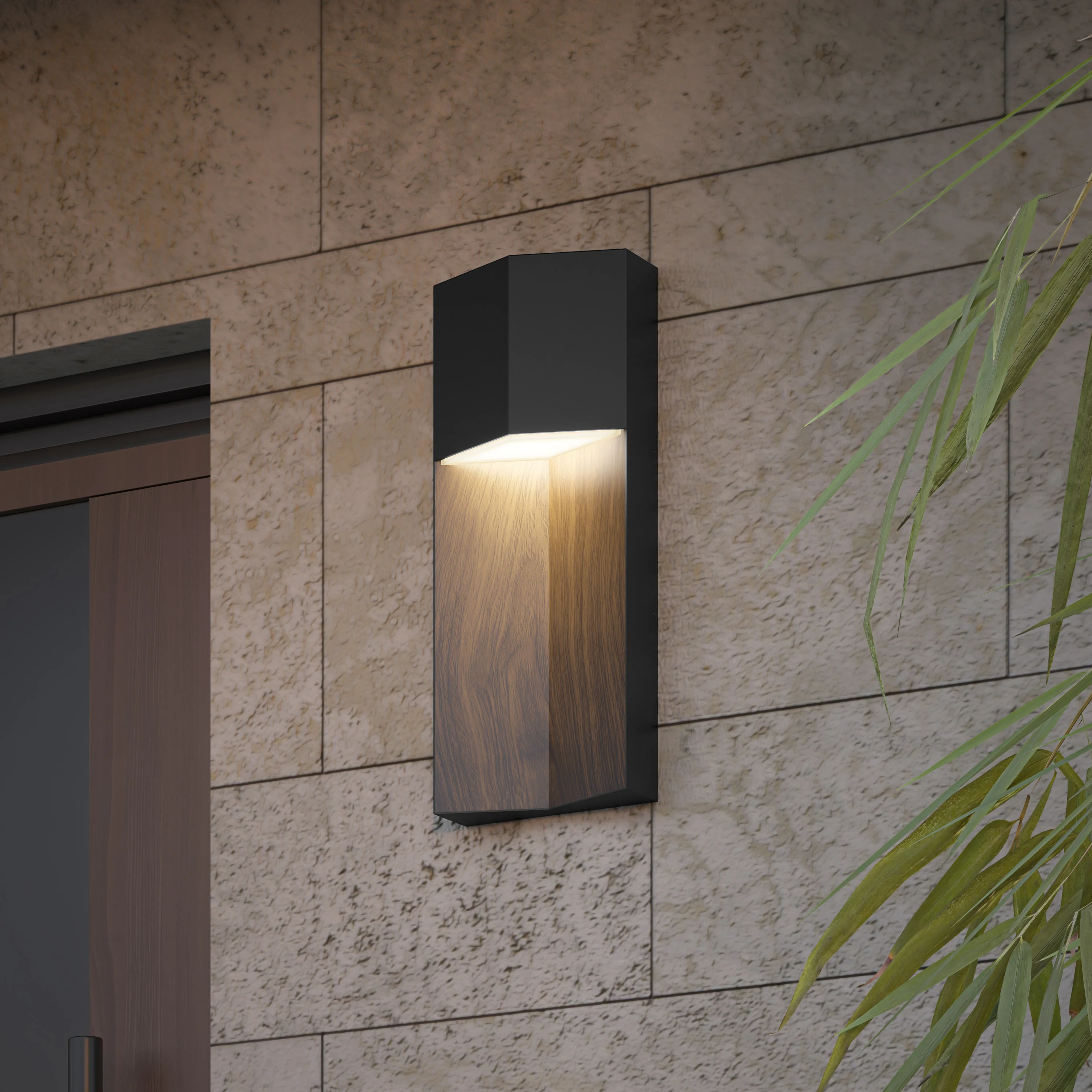 Howel modern LED indoor-outdoor wall light 5 CCT - Image 8