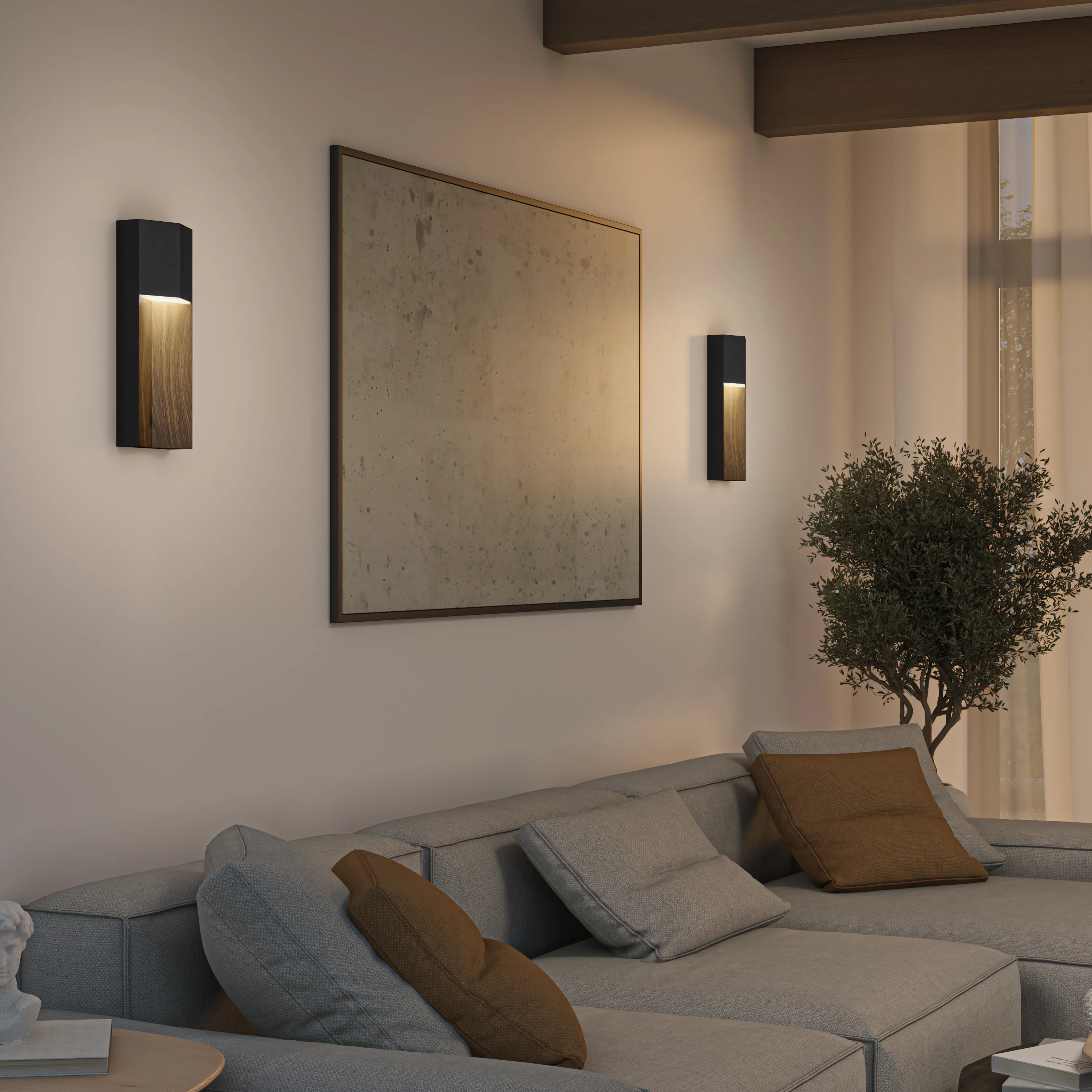 Howel modern LED indoor-outdoor wall light 5 CCT - Image 9