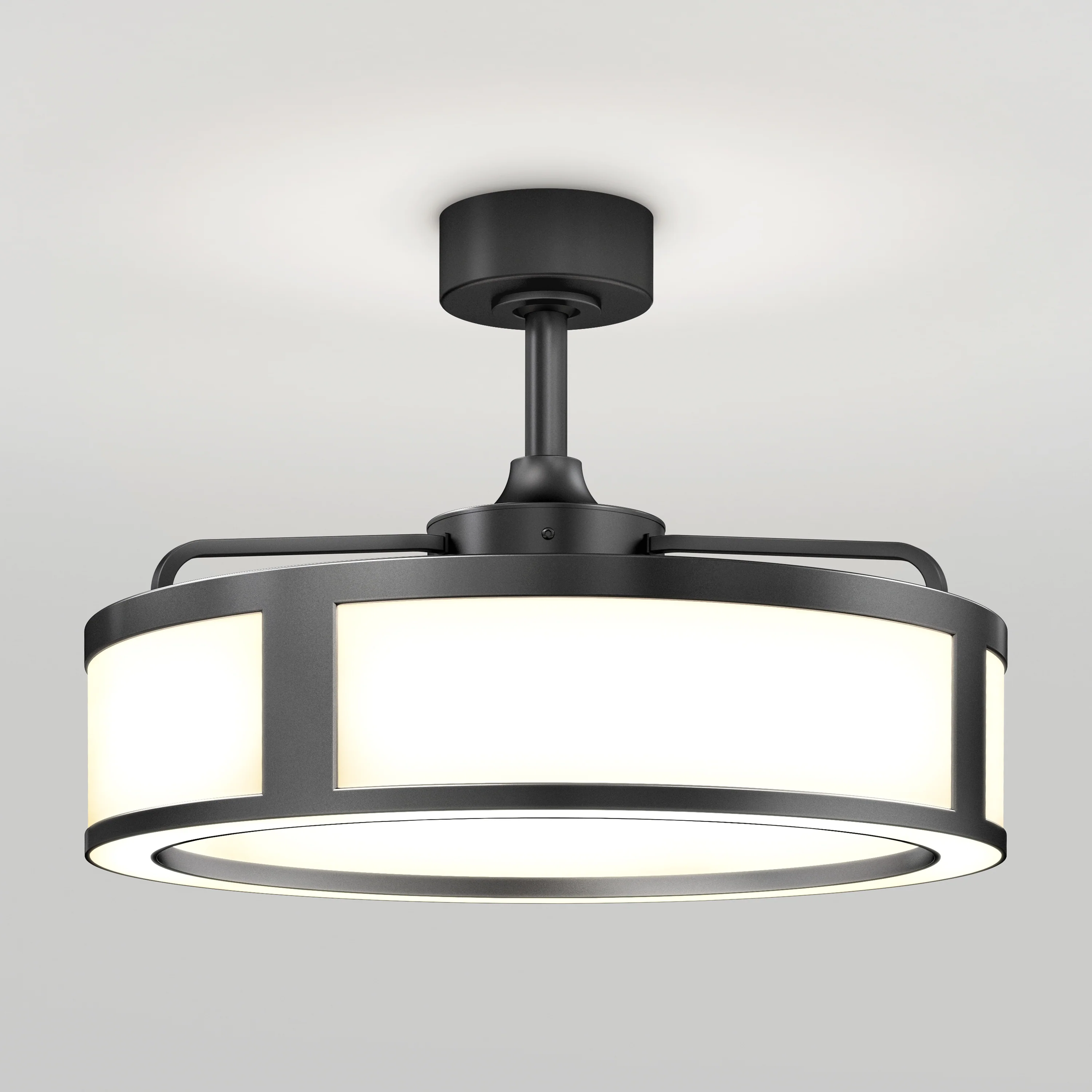 Huxley 23 in. (59 cm) LED modern fandelier ceiling fan with light - Image 3