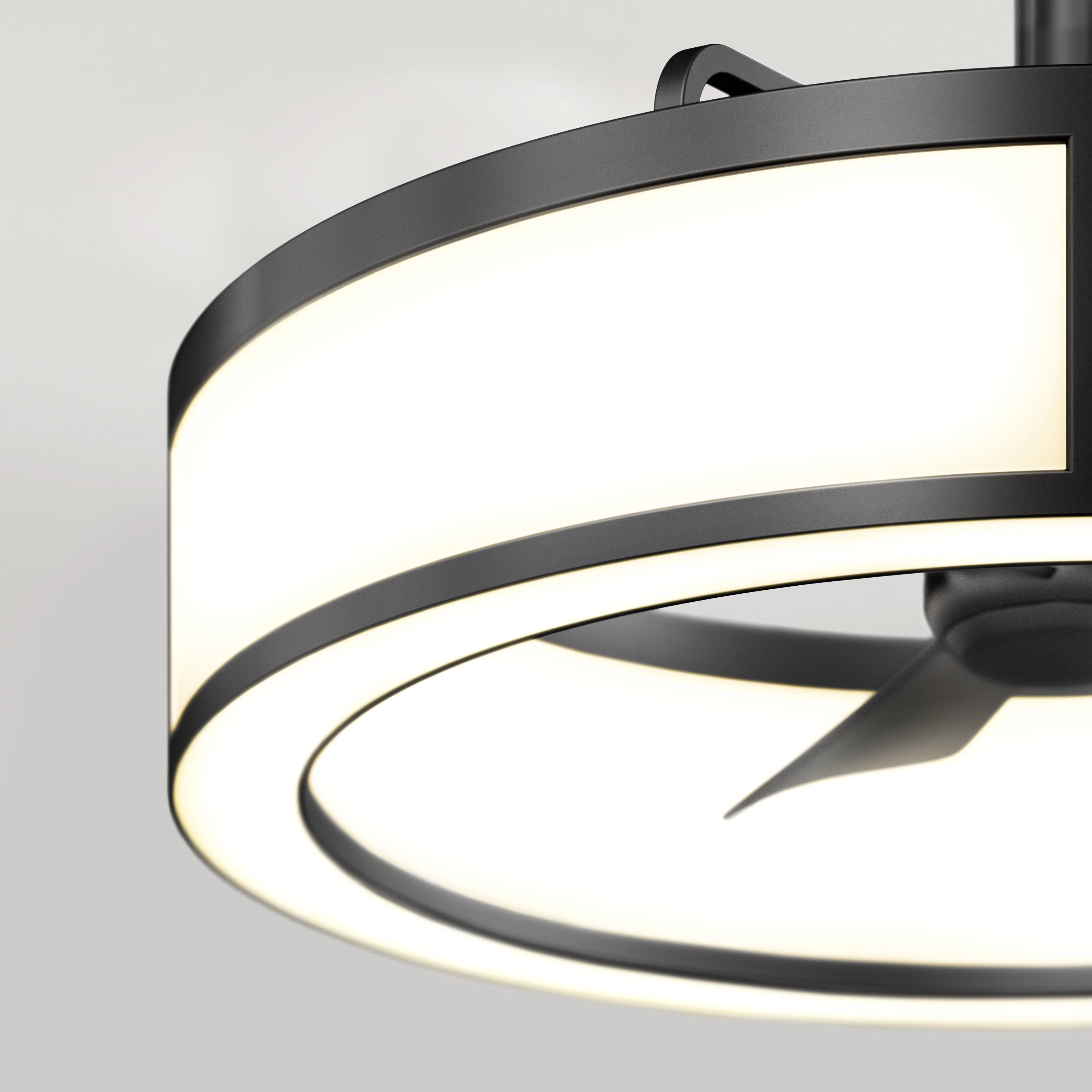 Huxley 23 in. (59 cm) LED modern fandelier ceiling fan with light - Image 5