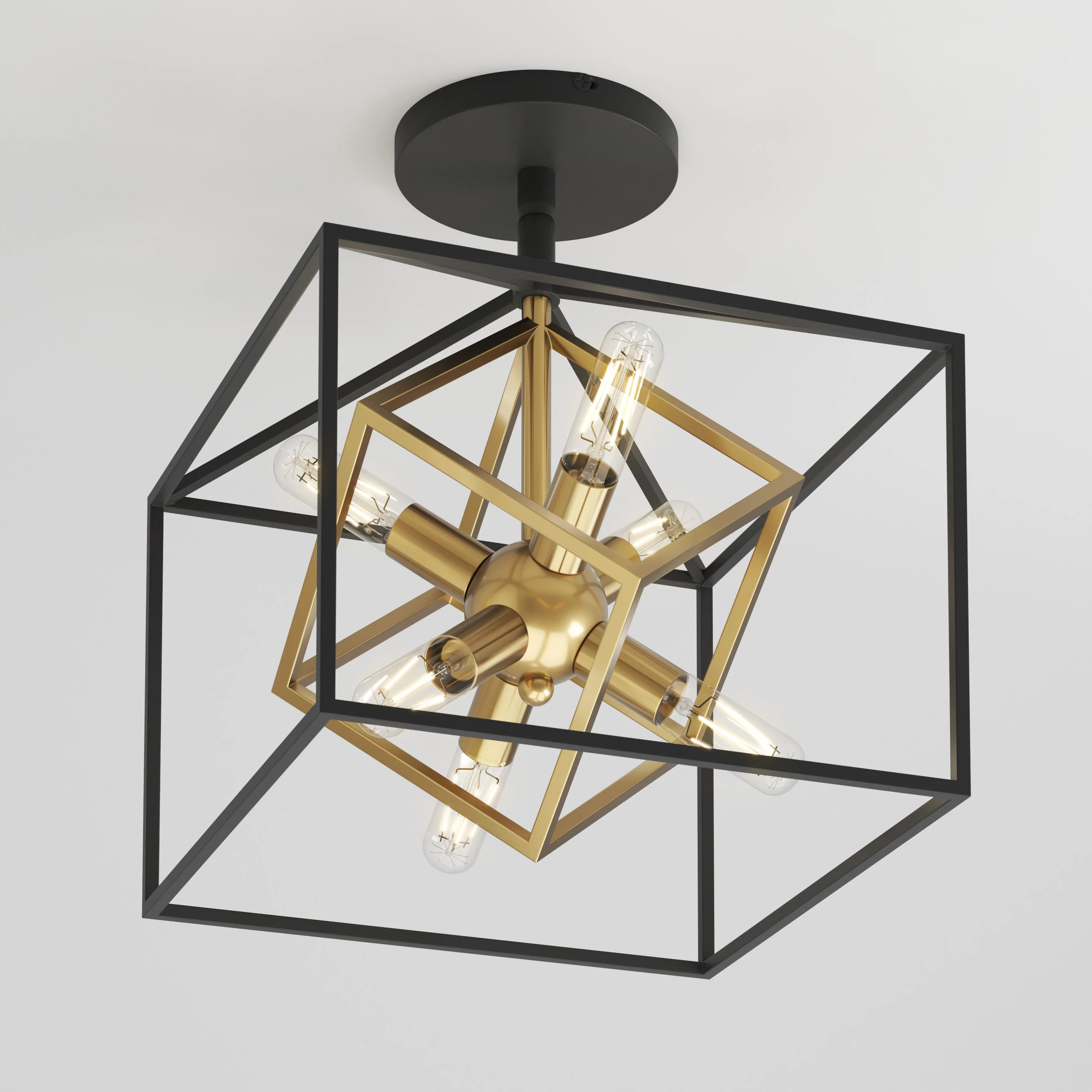 Imperium 6-light 11 in. (27 cm) LED Flush Mount Ceiling Light