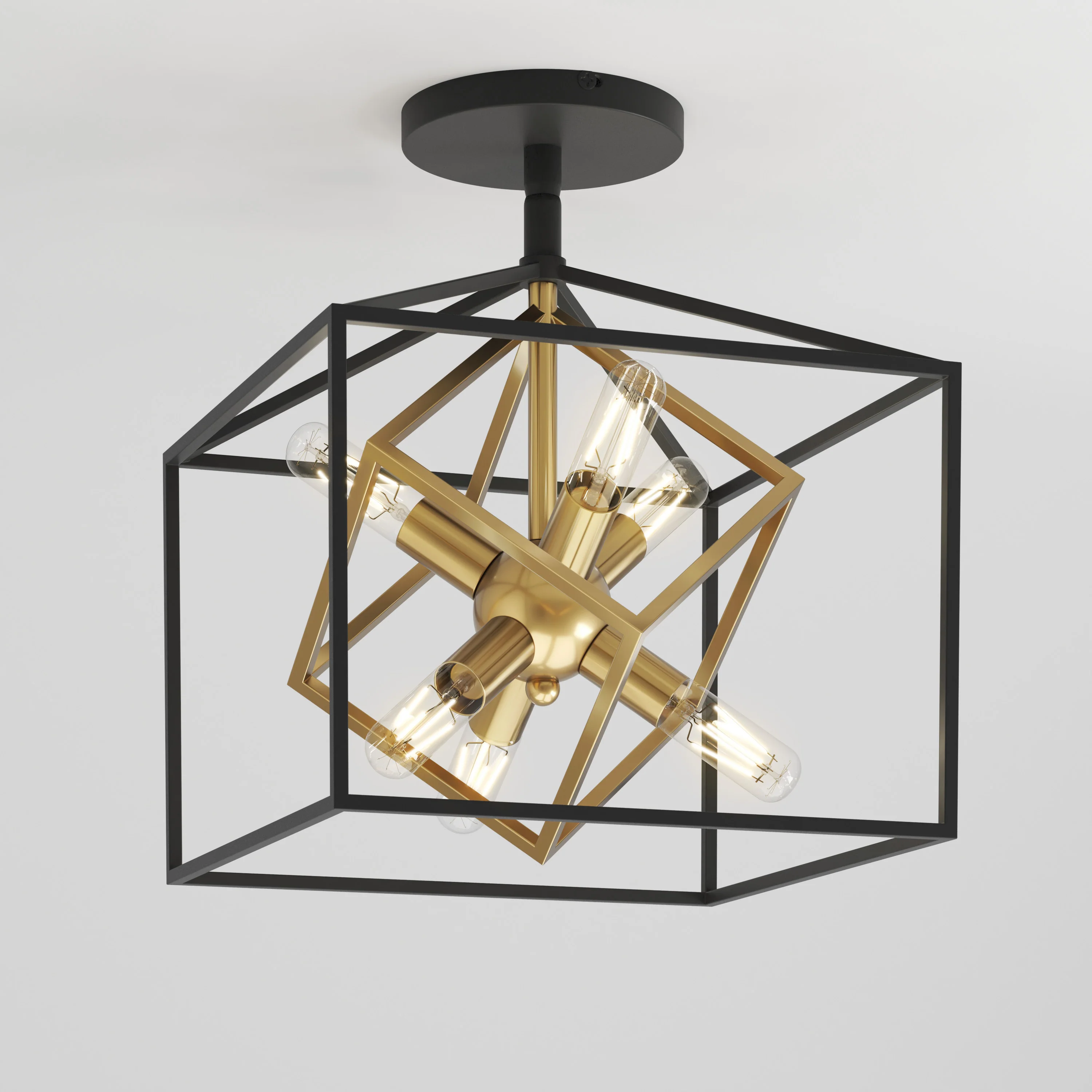 Imperium 6-light 11 in. (27 cm) LED Flush Mount Ceiling Light - Image 3