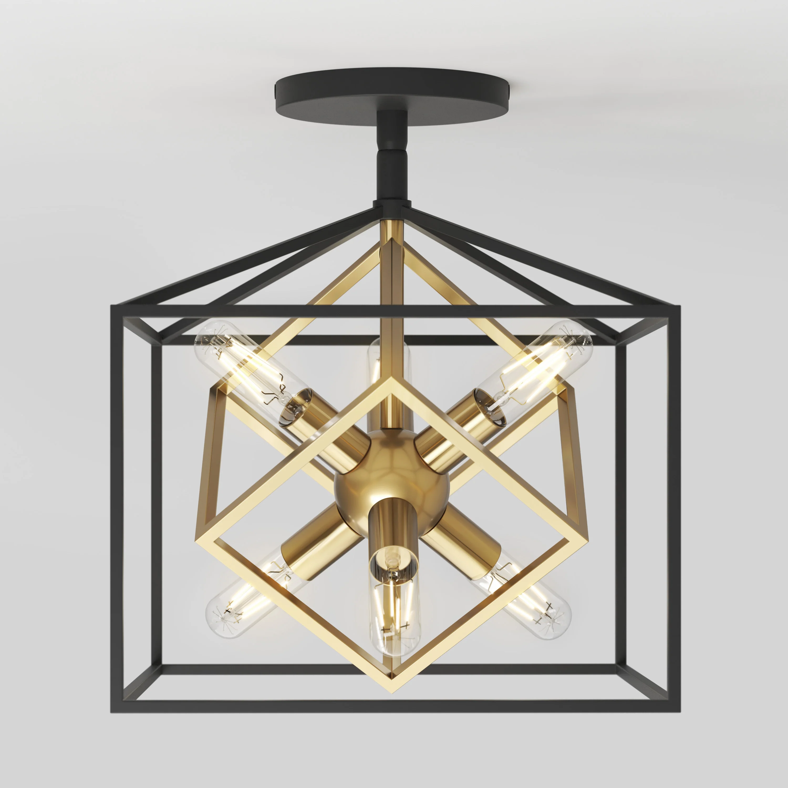 Imperium 6-light 11 in. (27 cm) LED Flush Mount Ceiling Light - Image 6