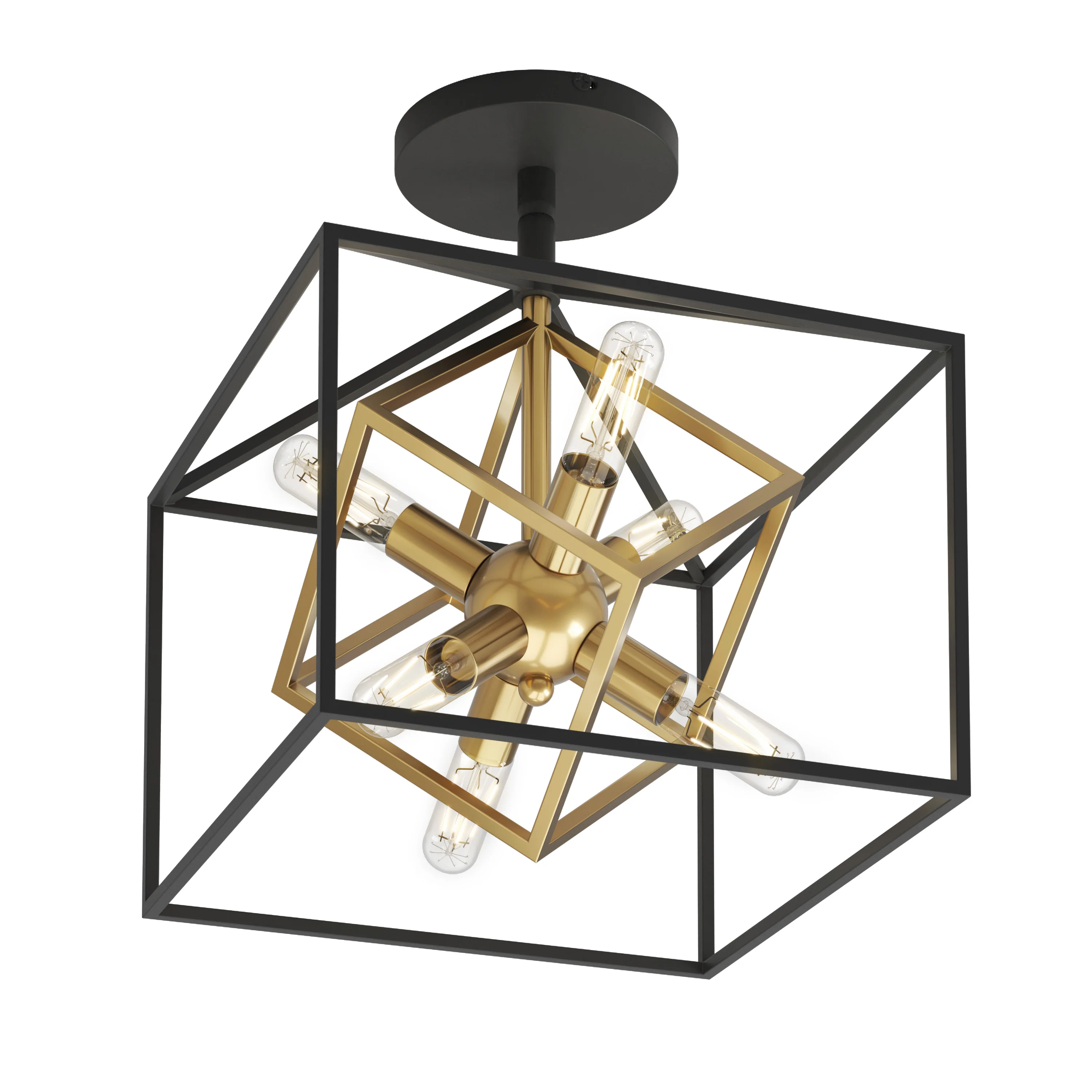 Imperium 6-light 11 in. (27 cm) LED Flush Mount Ceiling Light - Image 8
