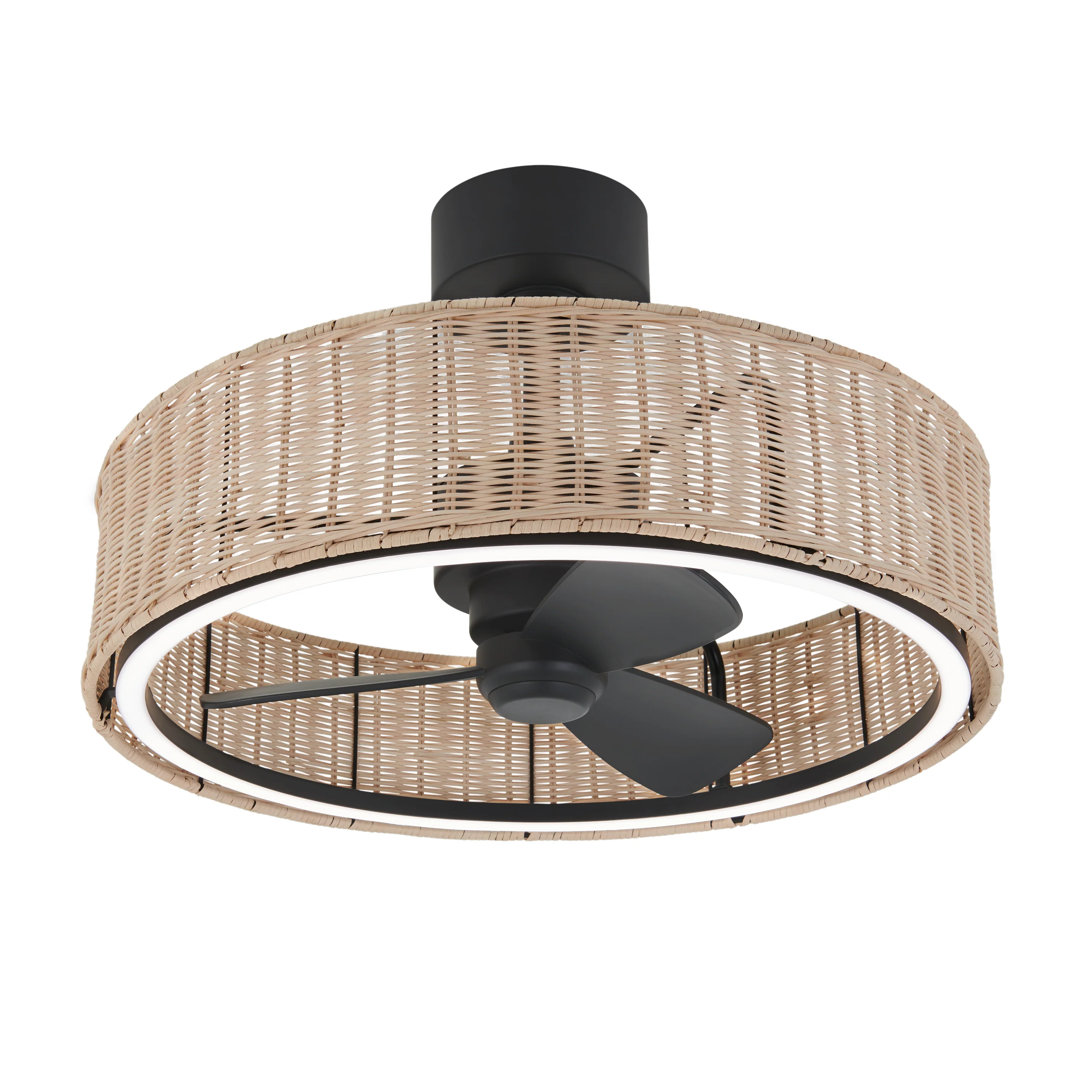 Kalani 24 in. (61 cm) LED modern fandelier ceiling fan with light - includes remote - Image 15