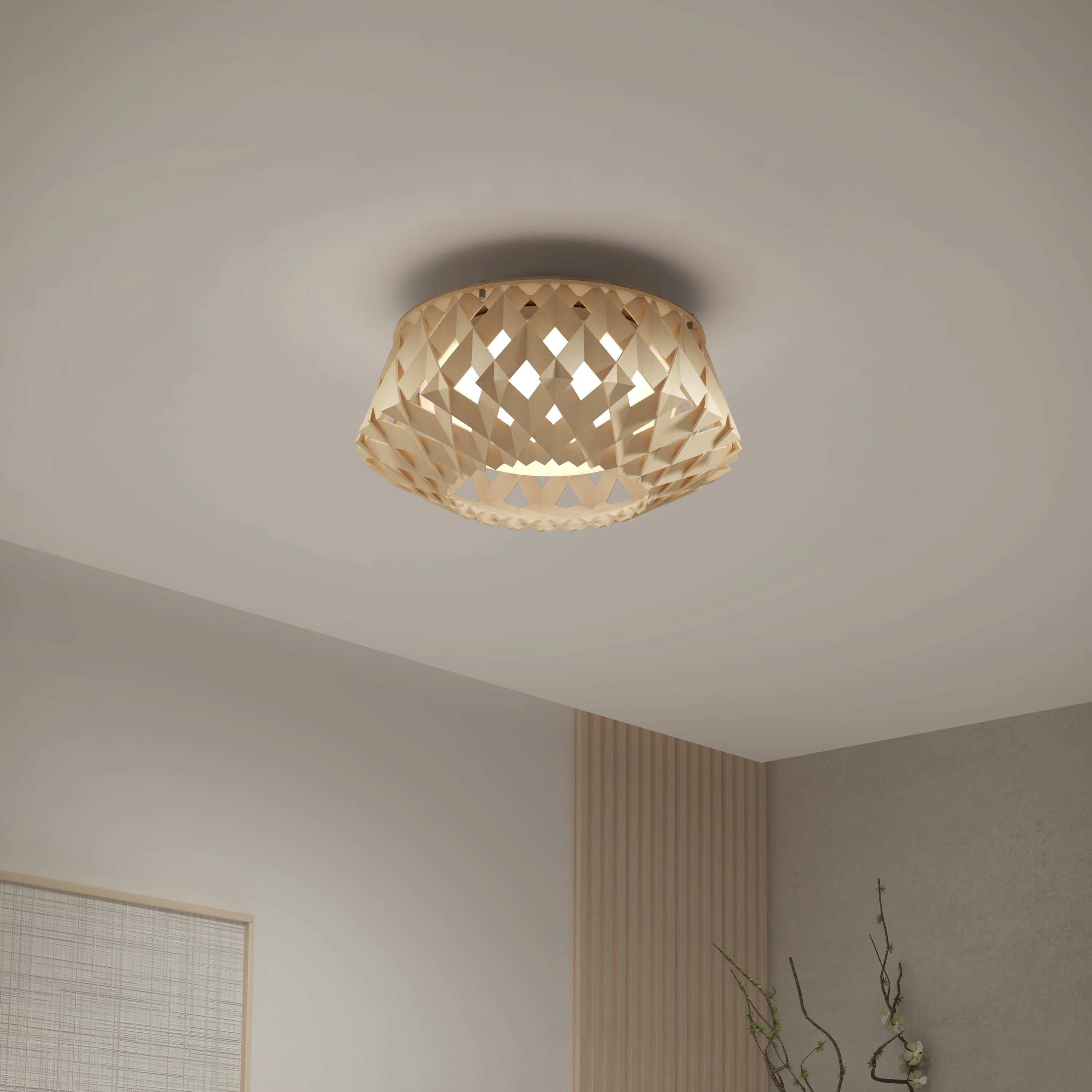 Kiran 14 in. (35 cm) Modern LED Flush Mount Ceiling Light 5 CCT - Image 10