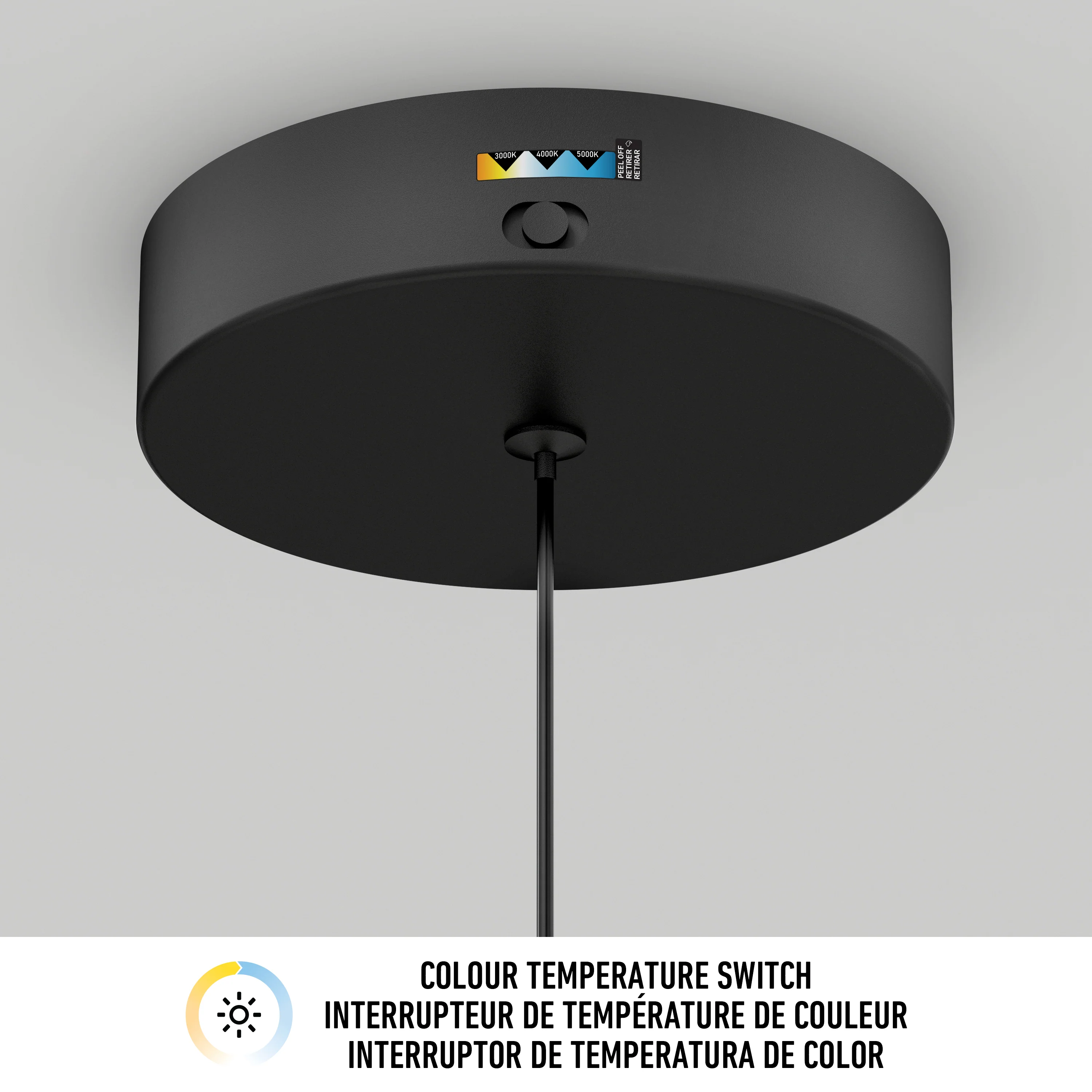 Kiyo modern LED pendant light 3 CCT - Image 9