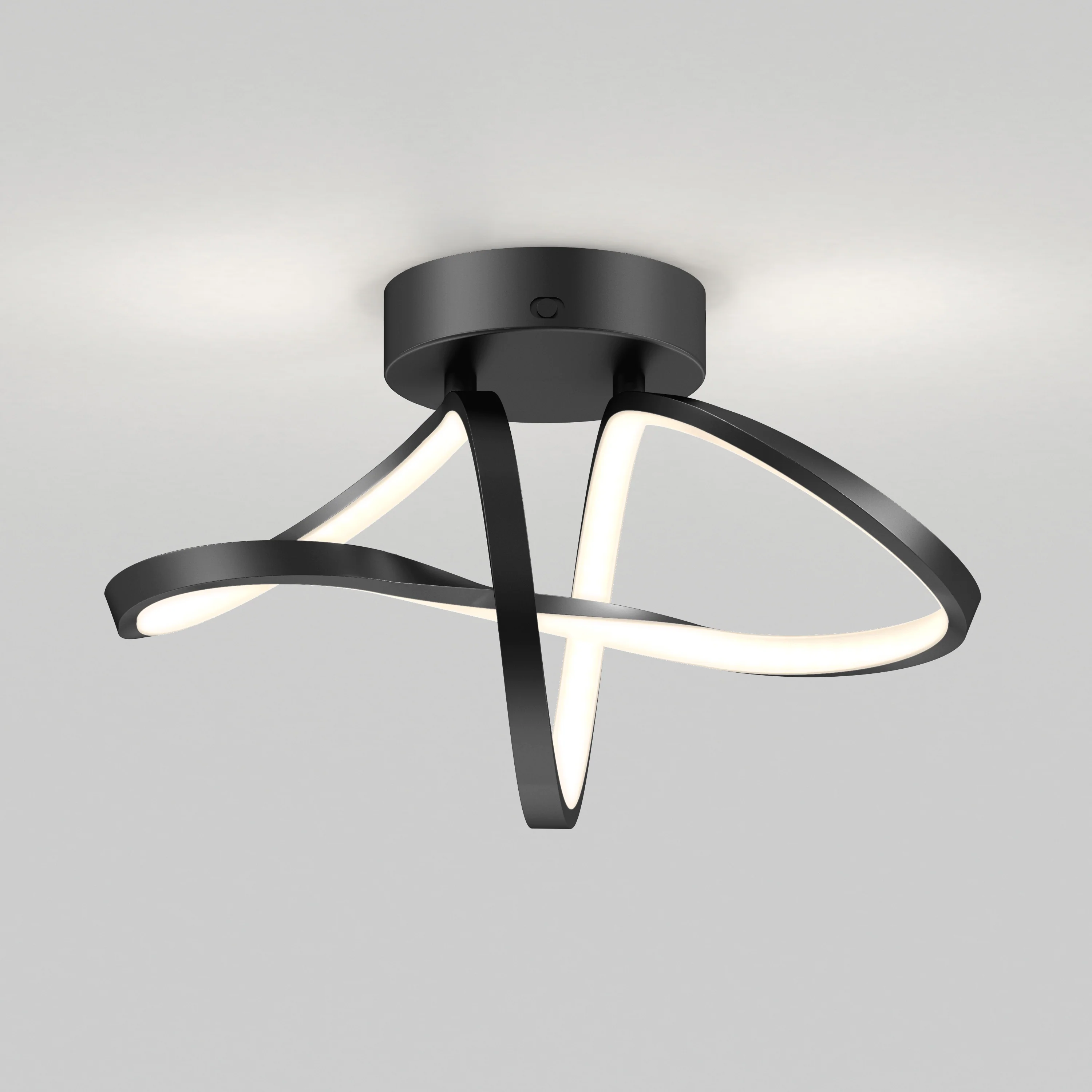 Loop 14 in. x 7 in. (35 x 17 cm) Modern Ceiling Light 3 CCT - Image 5
