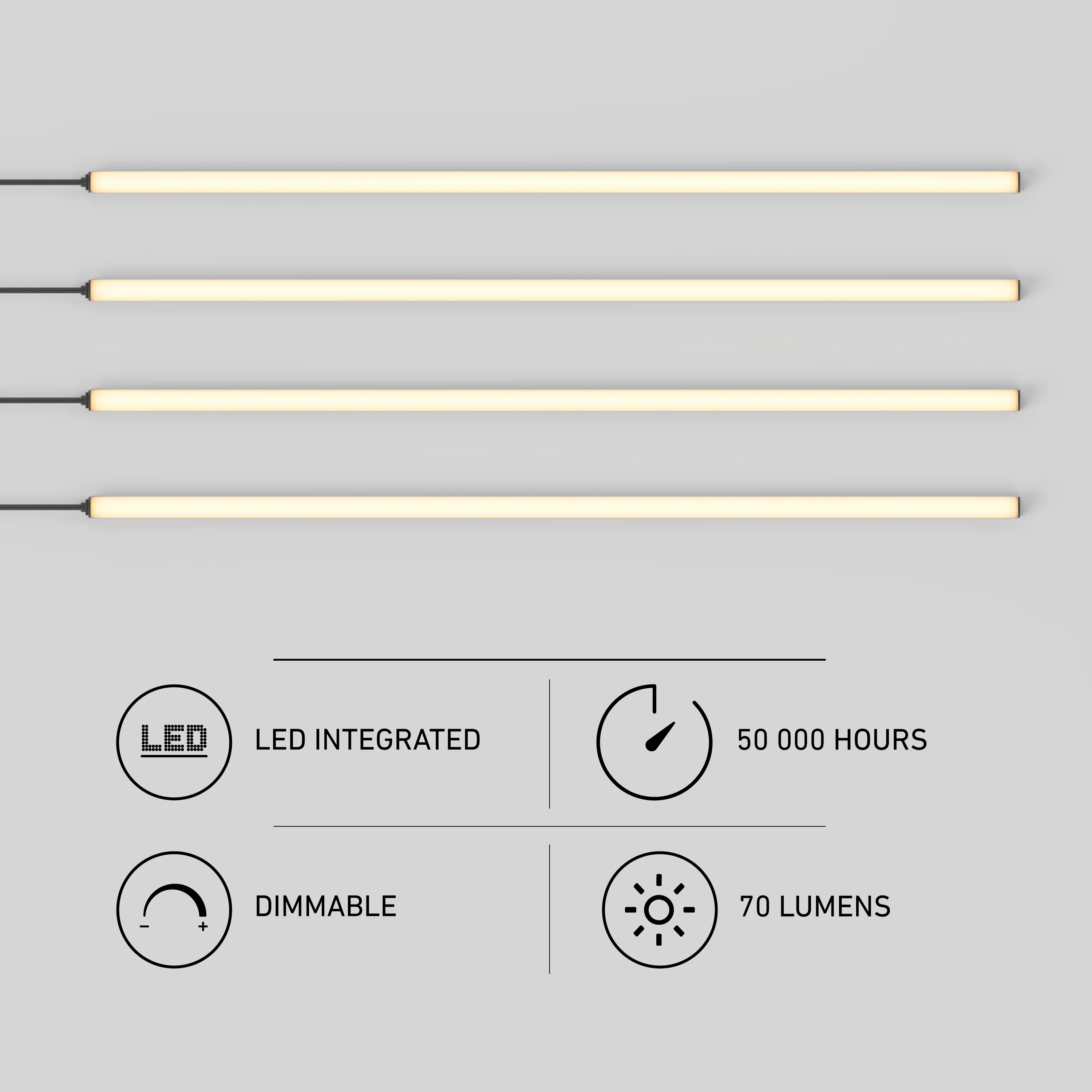 Lumilok LED Wall Panel Light with Remote for Sonolok - pack of 4 - Image 10