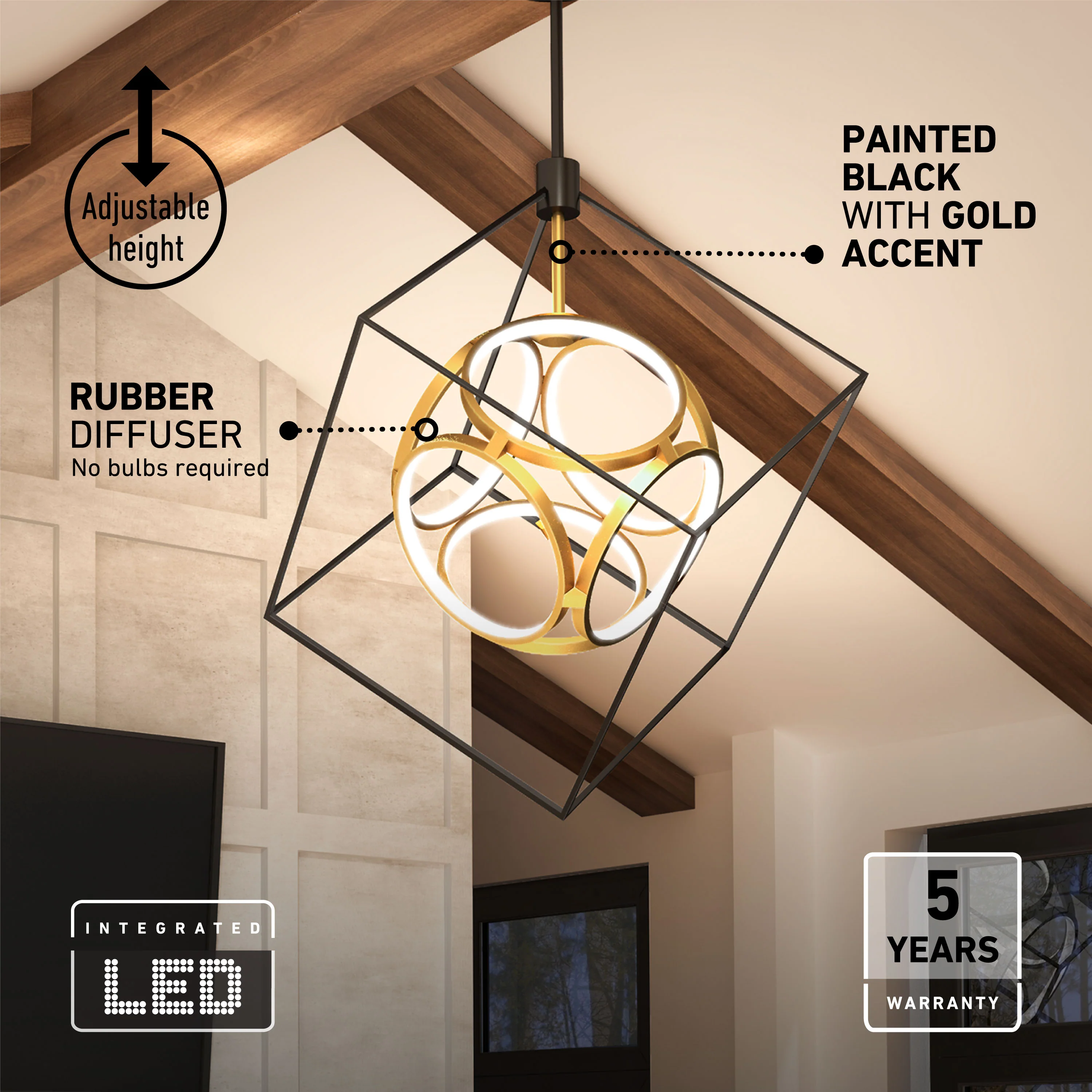 Luxury LED pendant light - Image 10