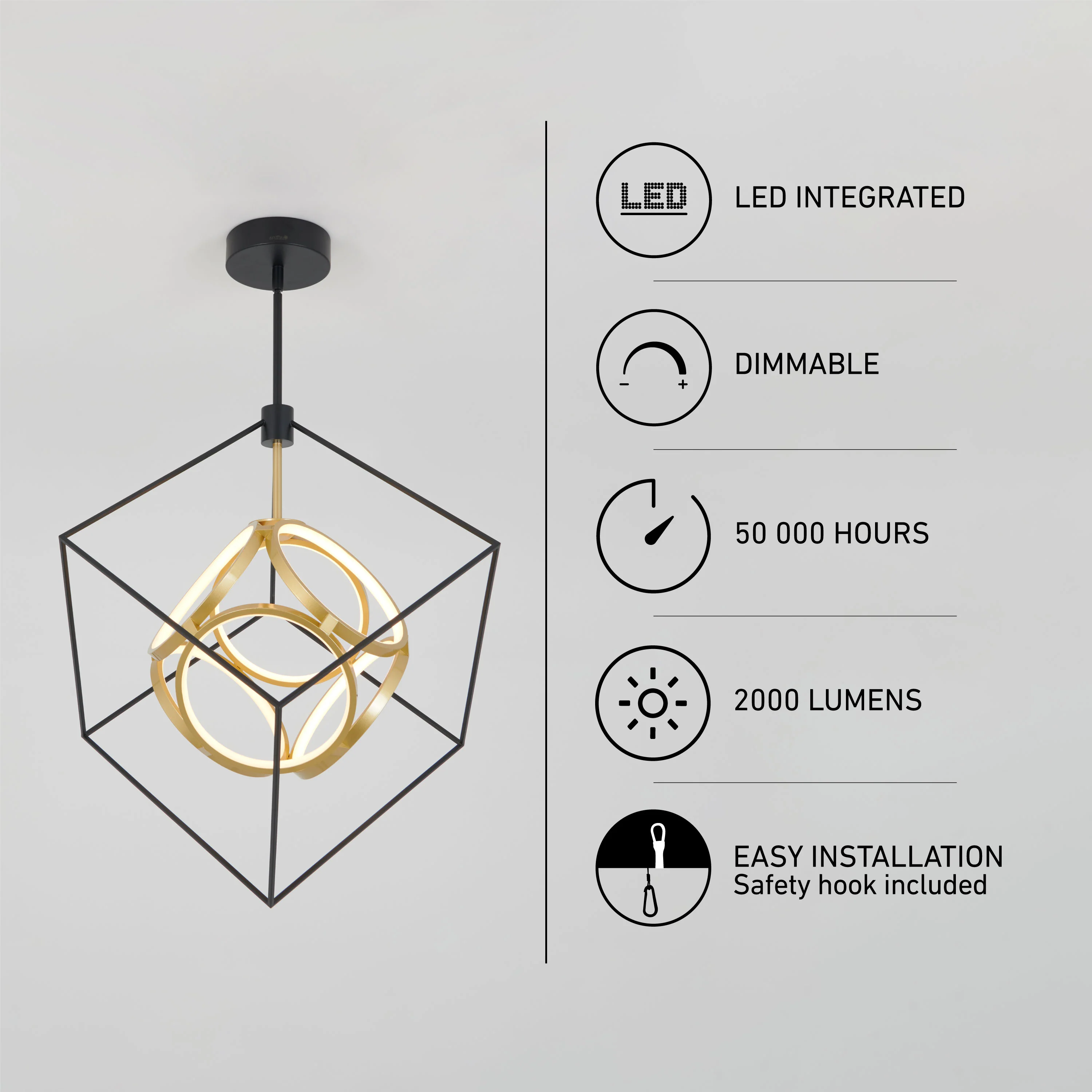 Luxury LED pendant light - Image 11