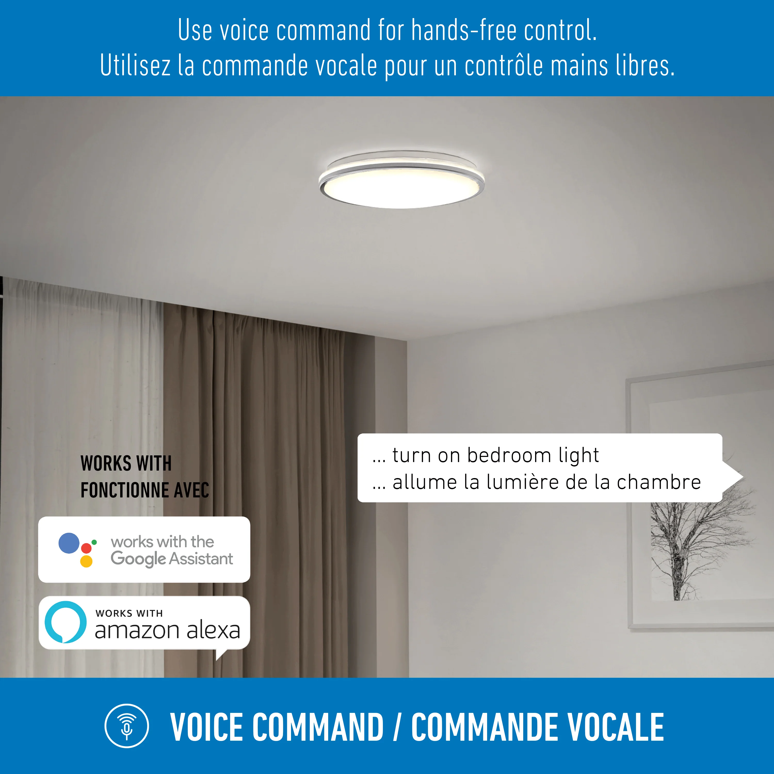 Macy 15 in. (38 cm) Modern LED Flush Mount Ceiling Light RGB - Image 28