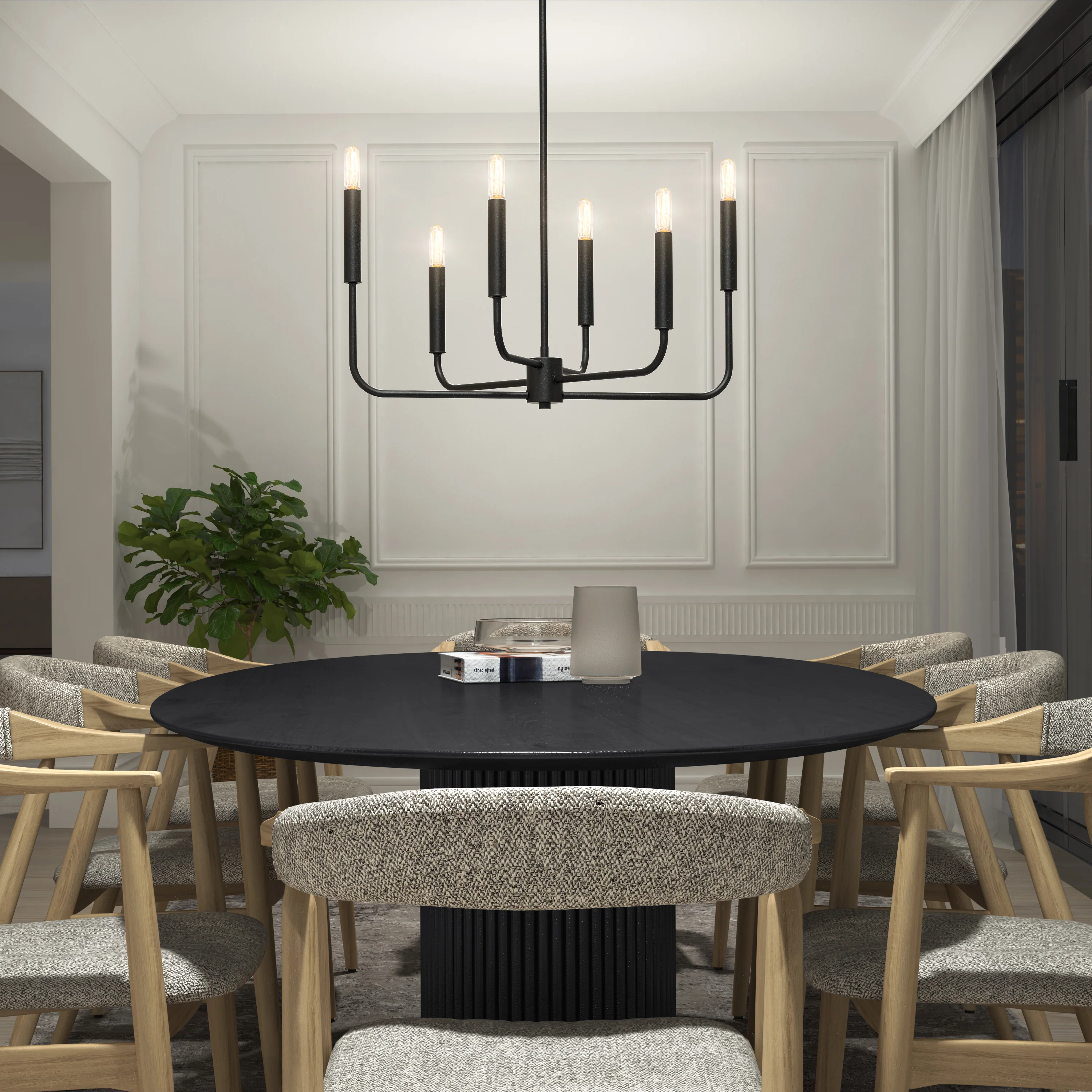 Manchester 6-light pendant - Image 9