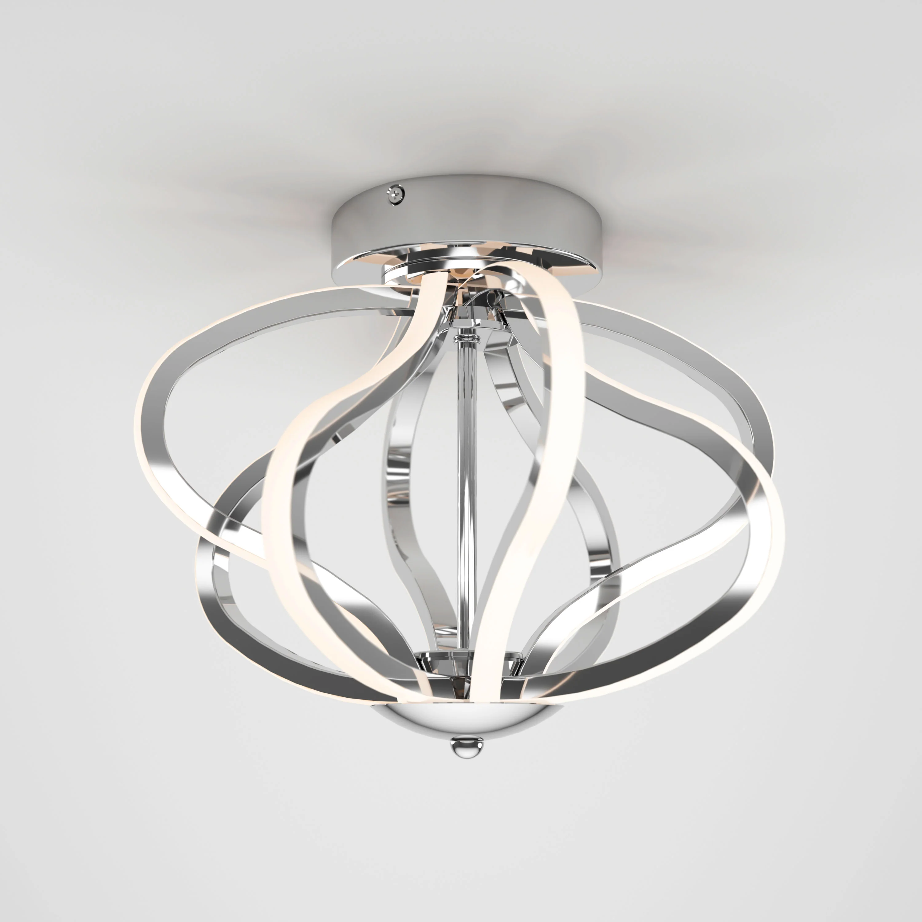 Meridian 12 in. (31 cm) Modern LED Flush Mount Ceiling Light - Image 10