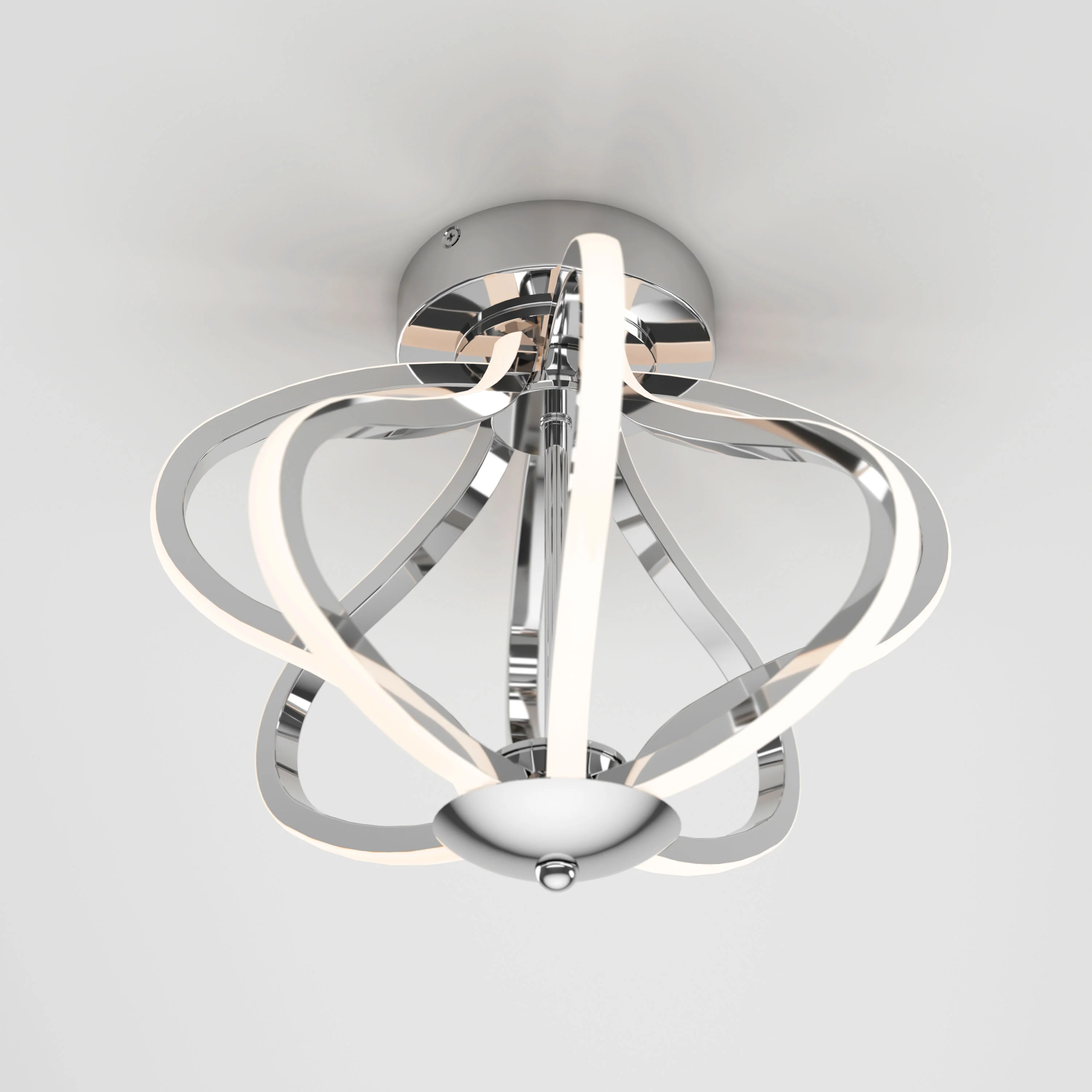 Meridian 12 in. (31 cm) Modern LED Flush Mount Ceiling Light - Image 12