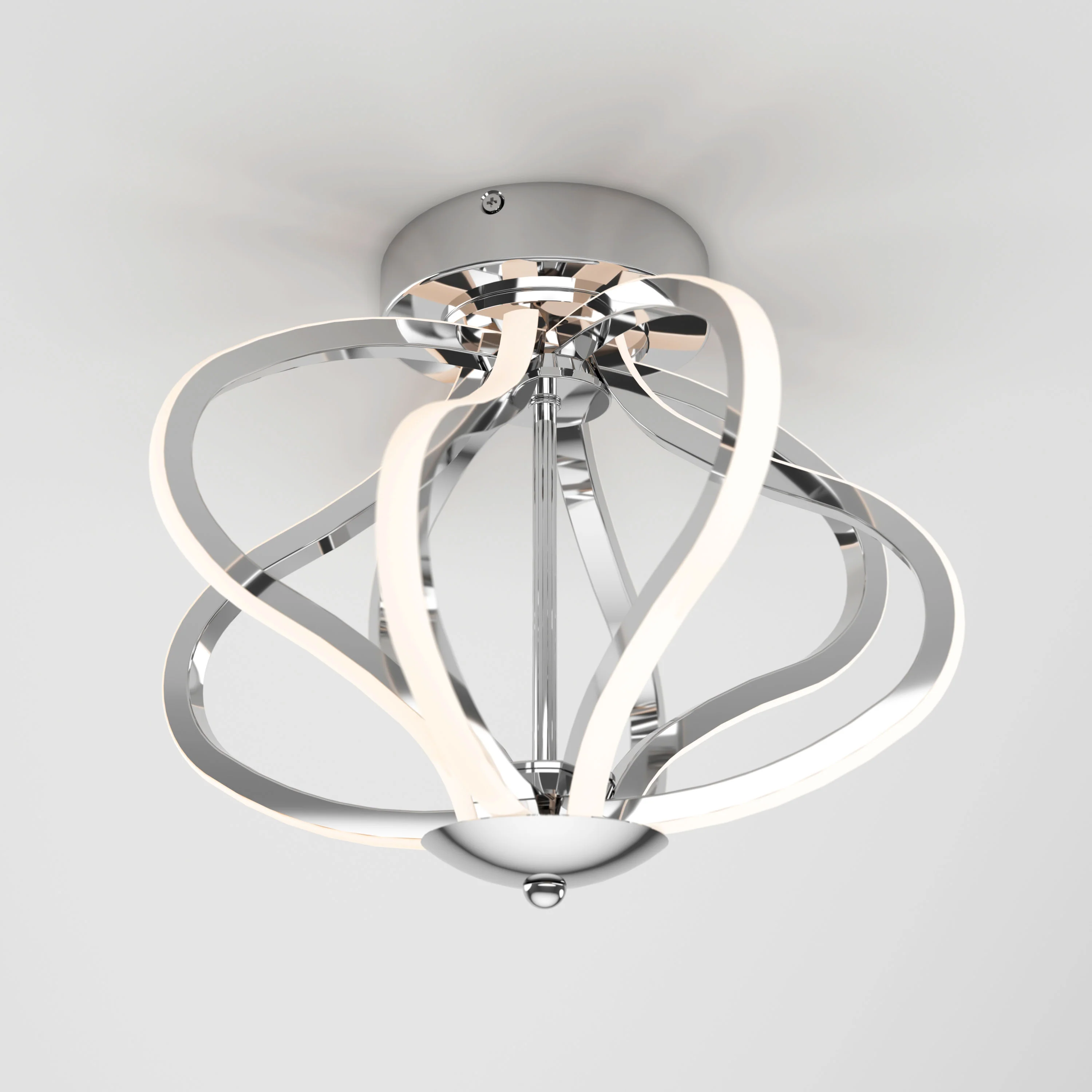 Meridian 12 in. (31 cm) Modern LED Flush Mount Ceiling Light - Image 13