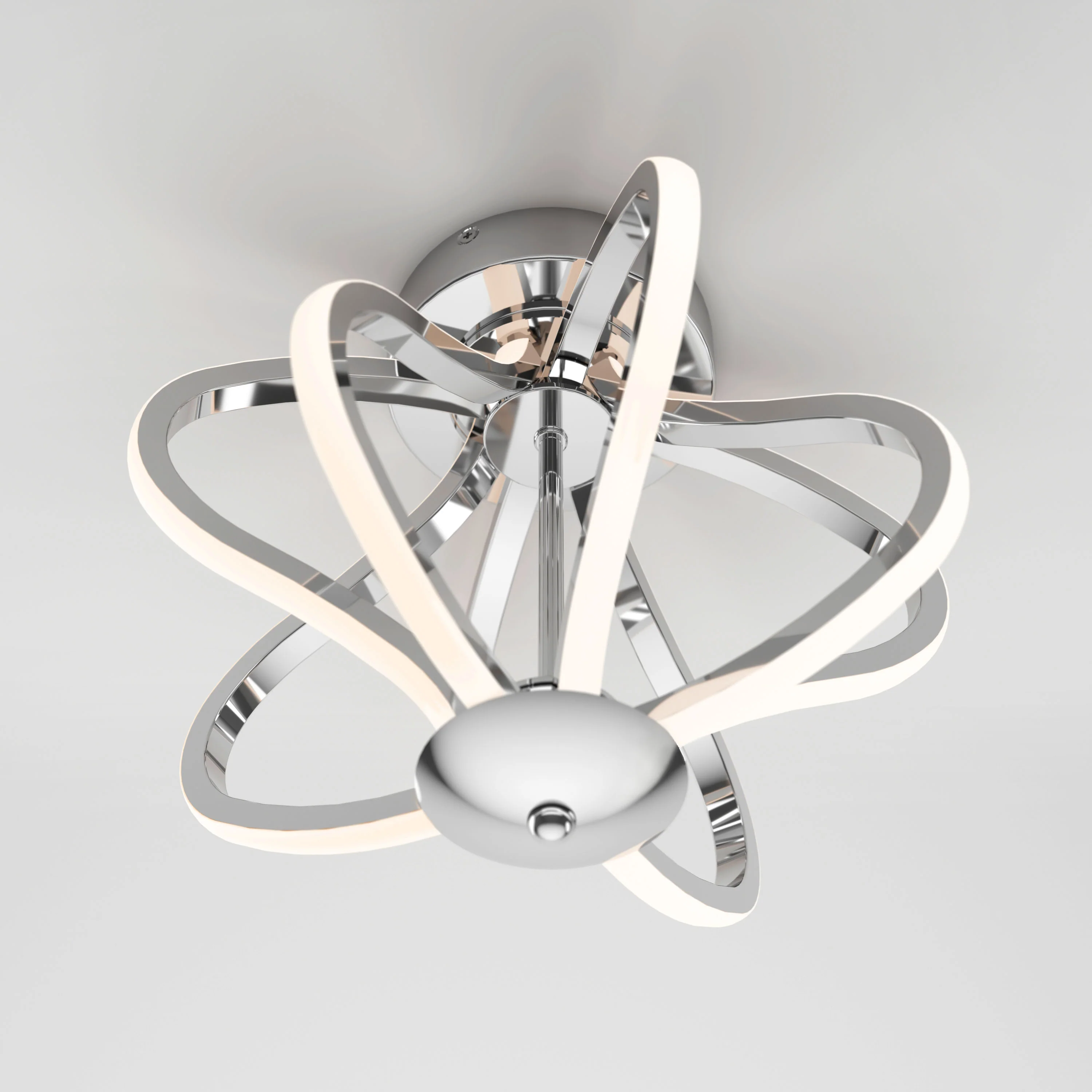 Meridian 12 in. (31 cm) Modern LED Flush Mount Ceiling Light - Image 14