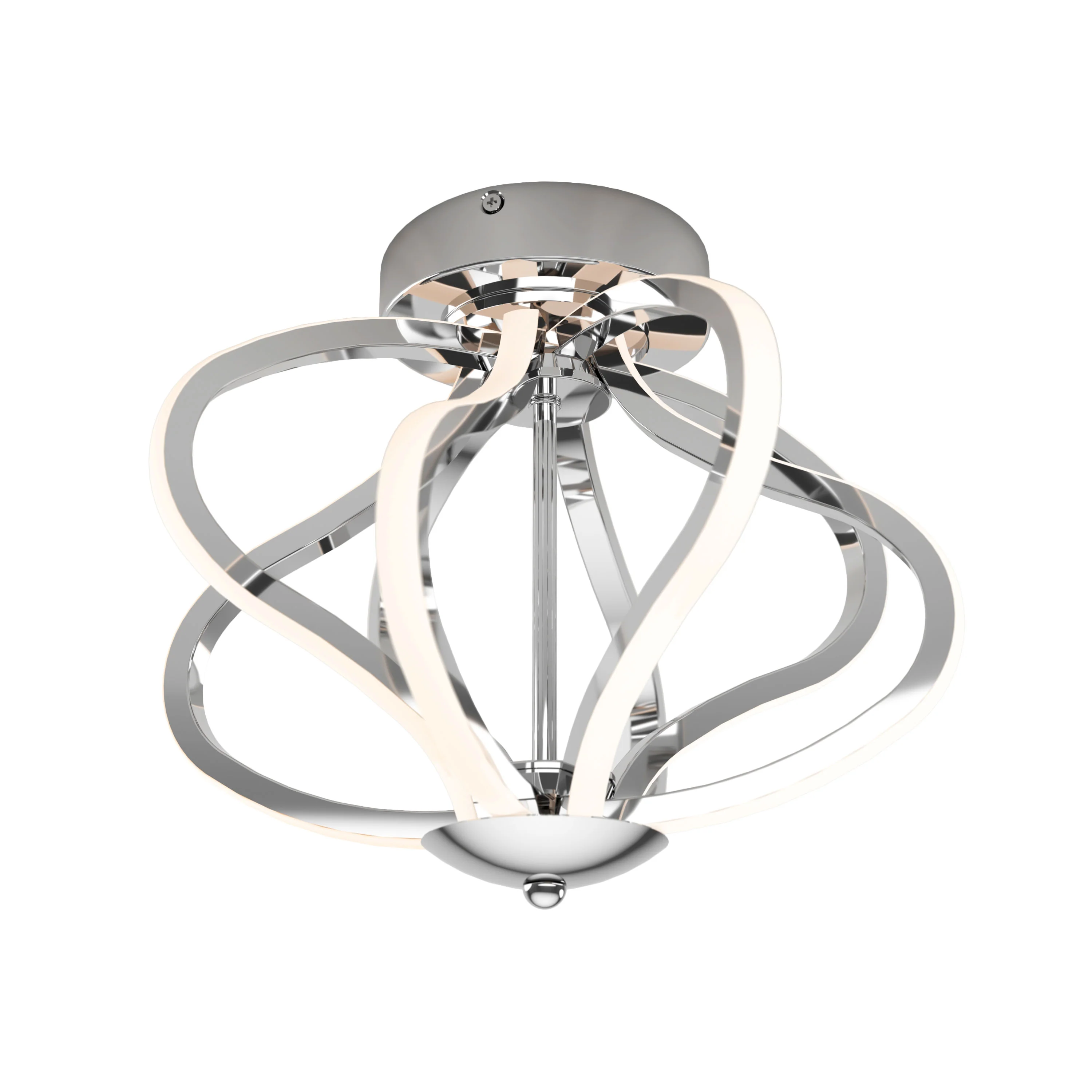 Meridian 12 in. (31 cm) Modern LED Flush Mount Ceiling Light - Image 17